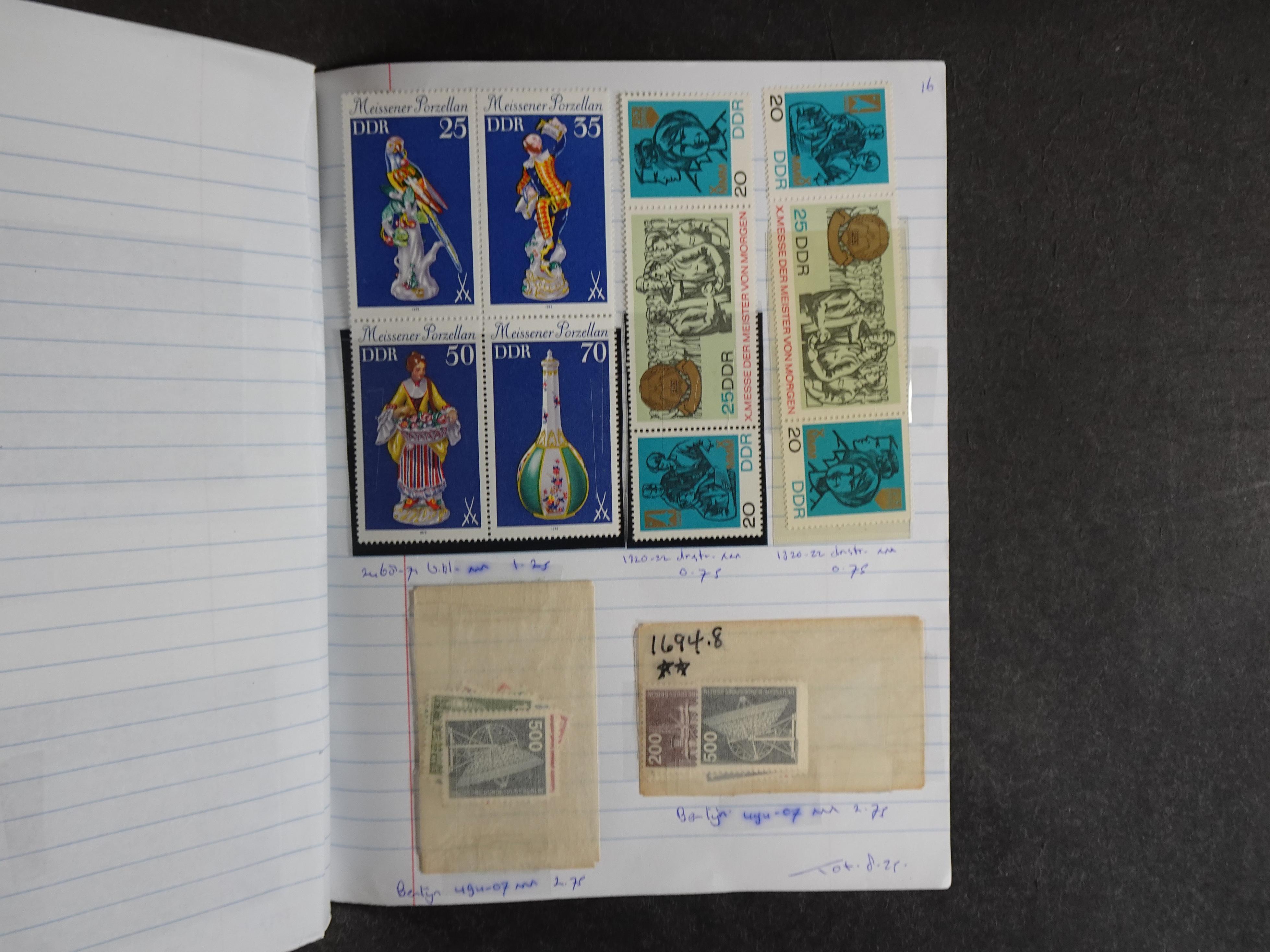 Mooie partij rondzendboekjes enorme restwaarde leuk voor weder verkoper.  653