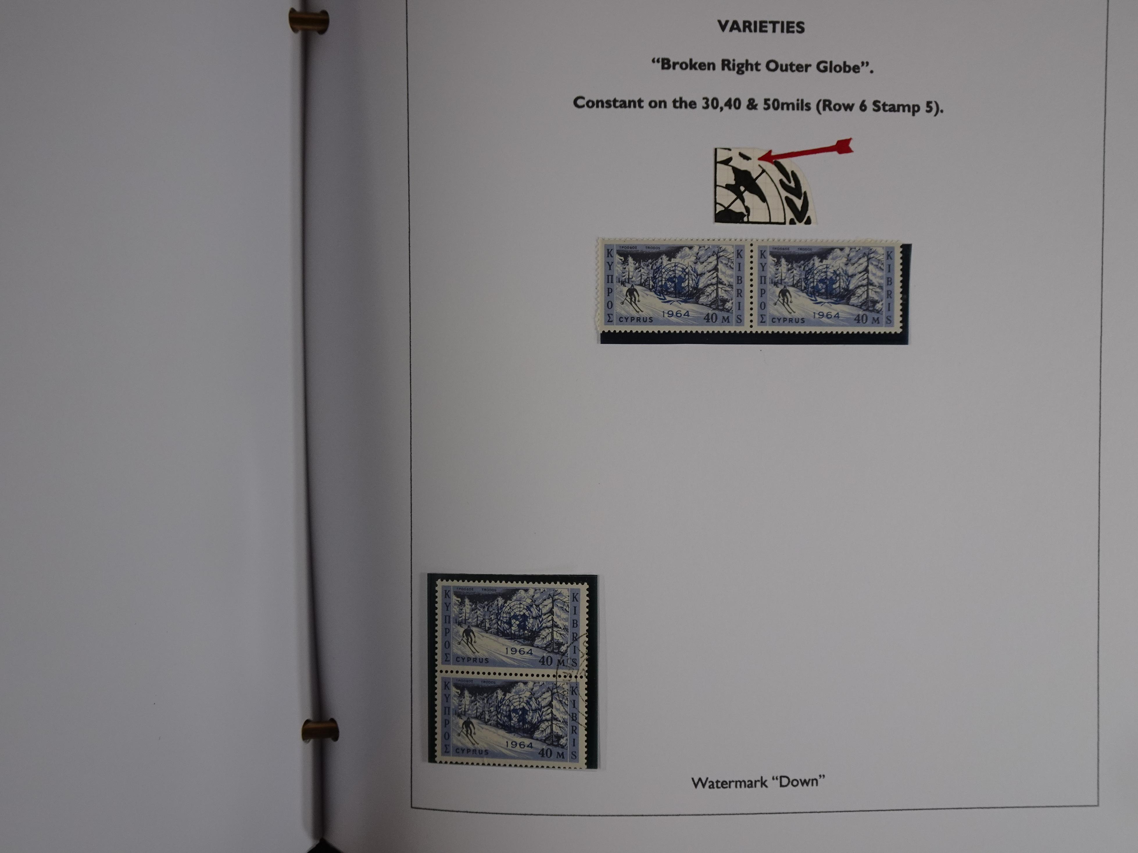 Prachtig en zeer uitgebreid collecte, waarbij dubbel verzameling. Tevens specimen, plaatfouten, boekjes, watermerken op blauwe albumbladeren.  40