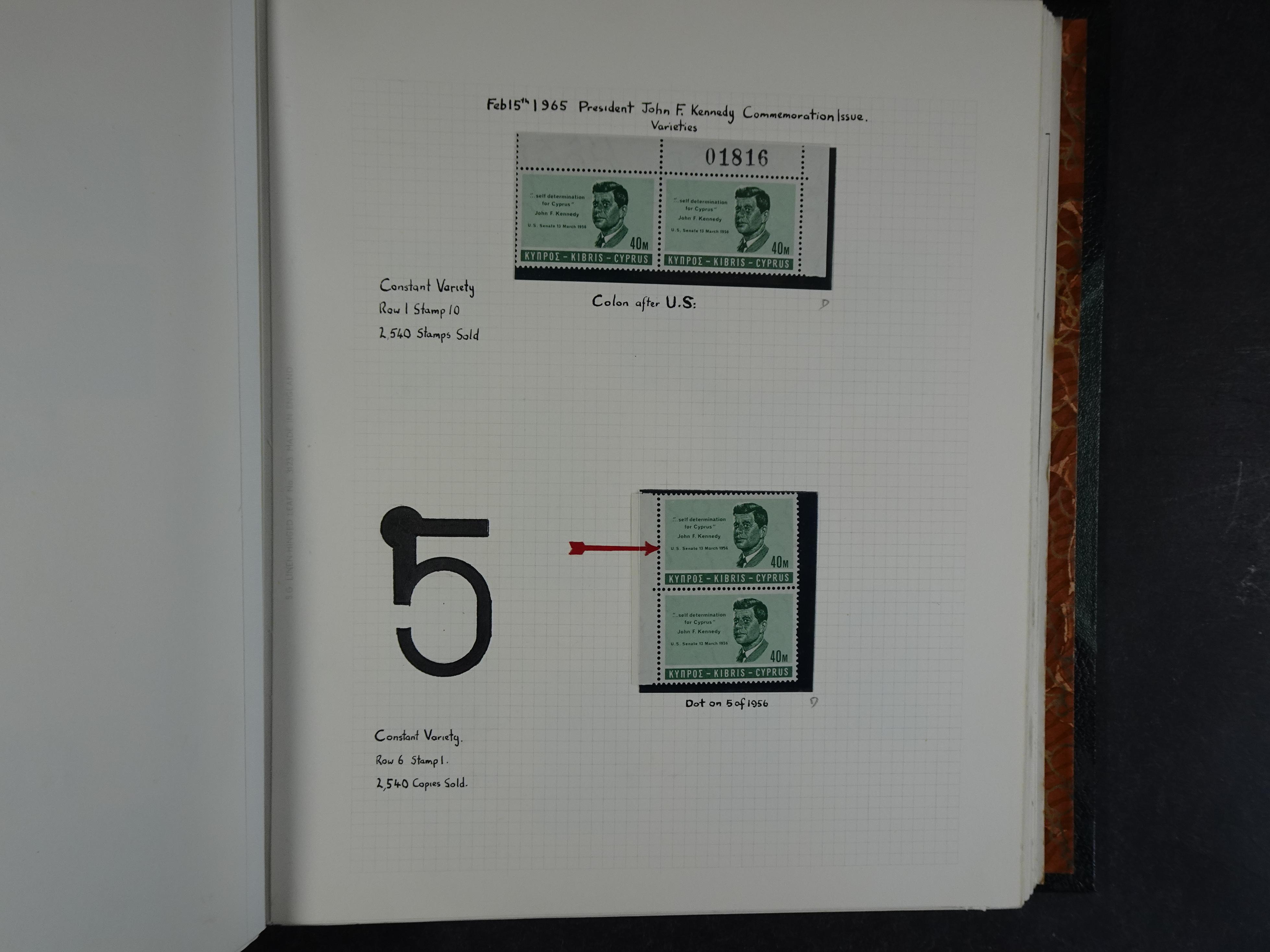 Prachtig en zeer uitgebreid collecte, waarbij dubbel verzameling. Tevens specimen, plaatfouten, boekjes, watermerken op blauwe albumbladeren.  70