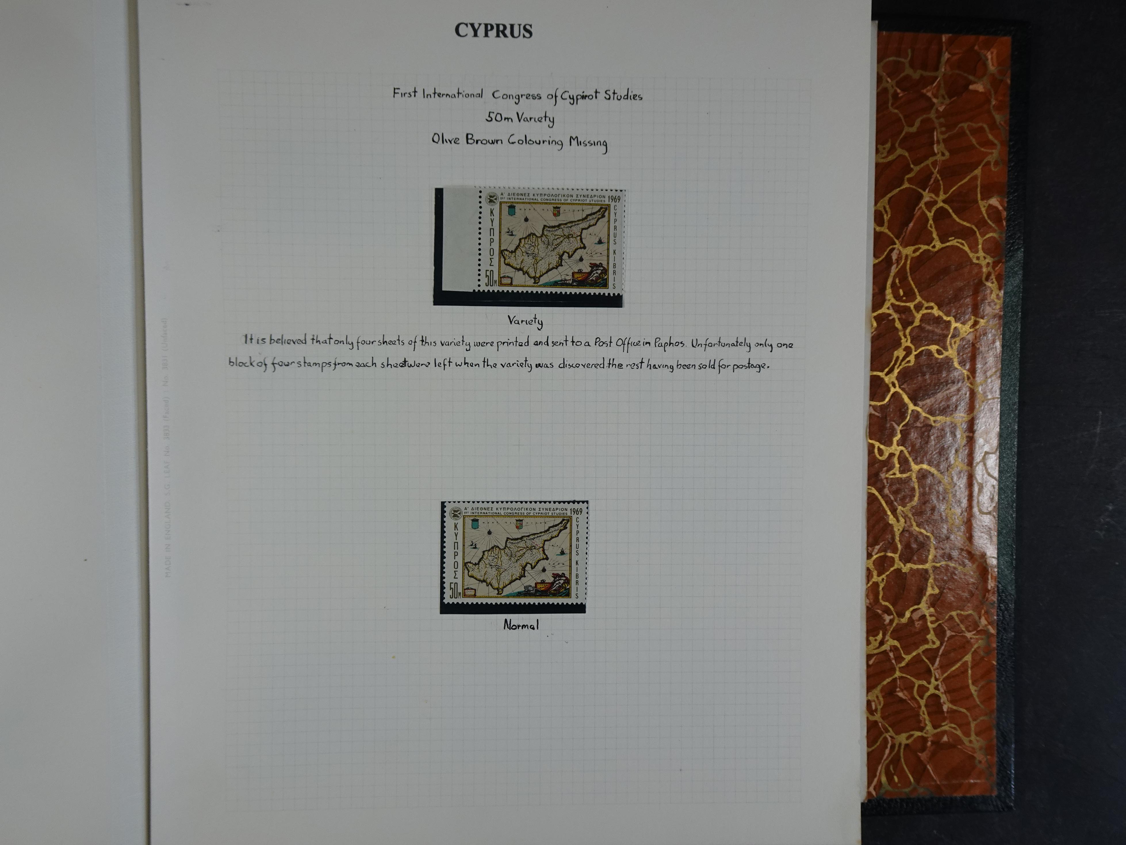 Prachtig en zeer uitgebreid collecte, waarbij dubbel verzameling. Tevens specimen, plaatfouten, boekjes, watermerken op blauwe albumbladeren.  117