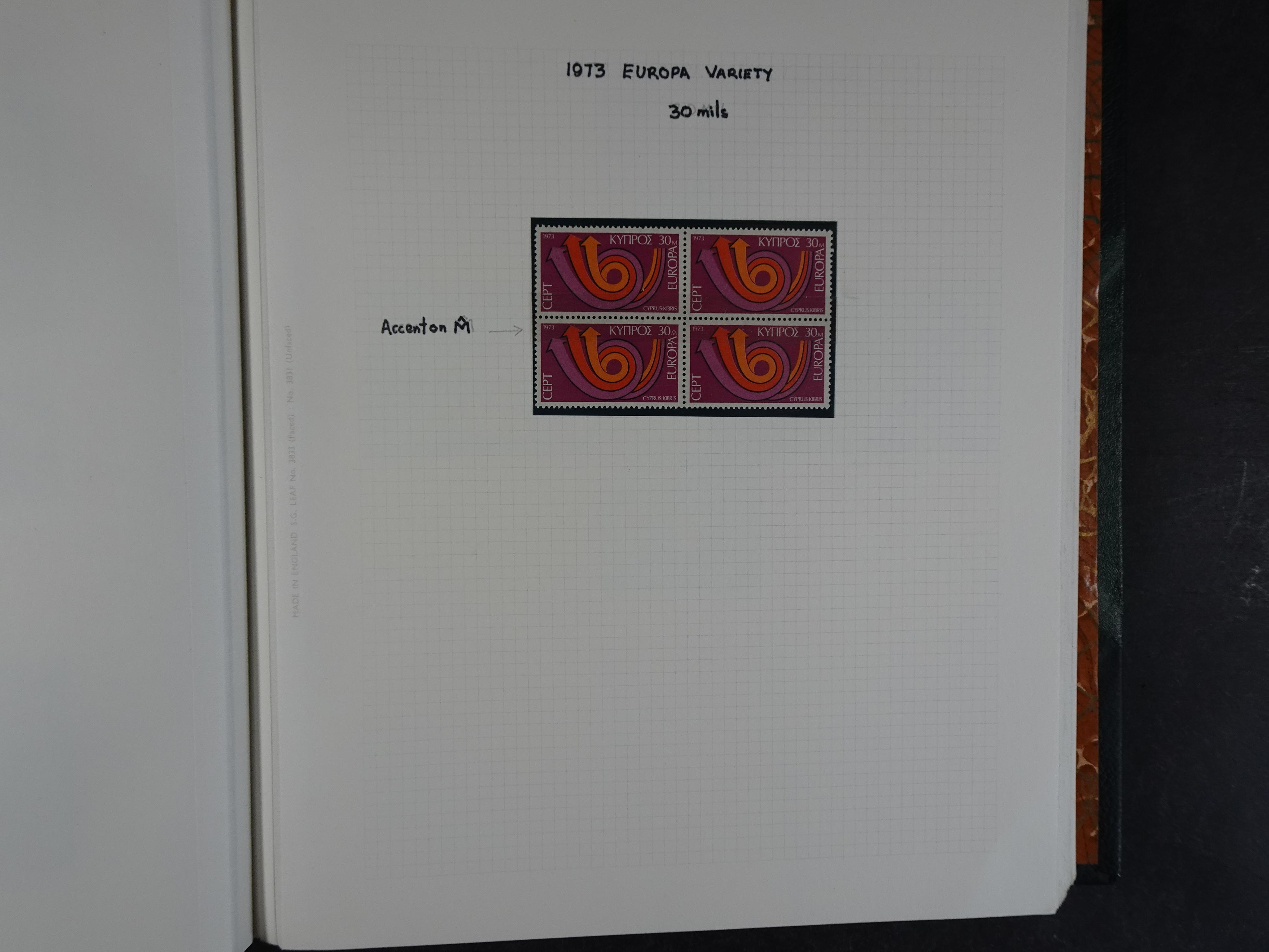 Prachtig en zeer uitgebreid collecte, waarbij dubbel verzameling. Tevens specimen, plaatfouten, boekjes, watermerken op blauwe albumbladeren.  202