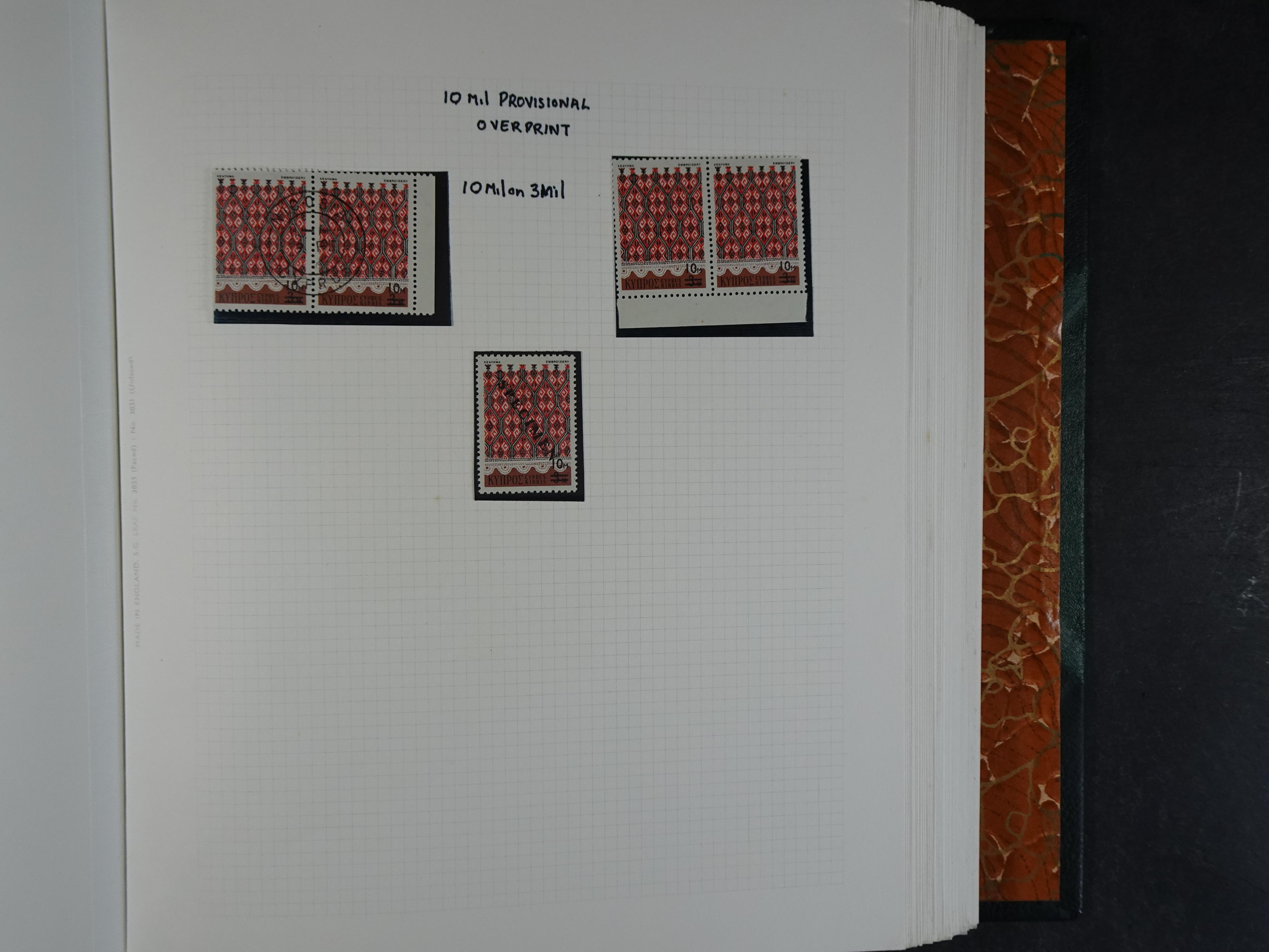 Prachtig en zeer uitgebreid collecte, waarbij dubbel verzameling. Tevens specimen, plaatfouten, boekjes, watermerken op blauwe albumbladeren.  242