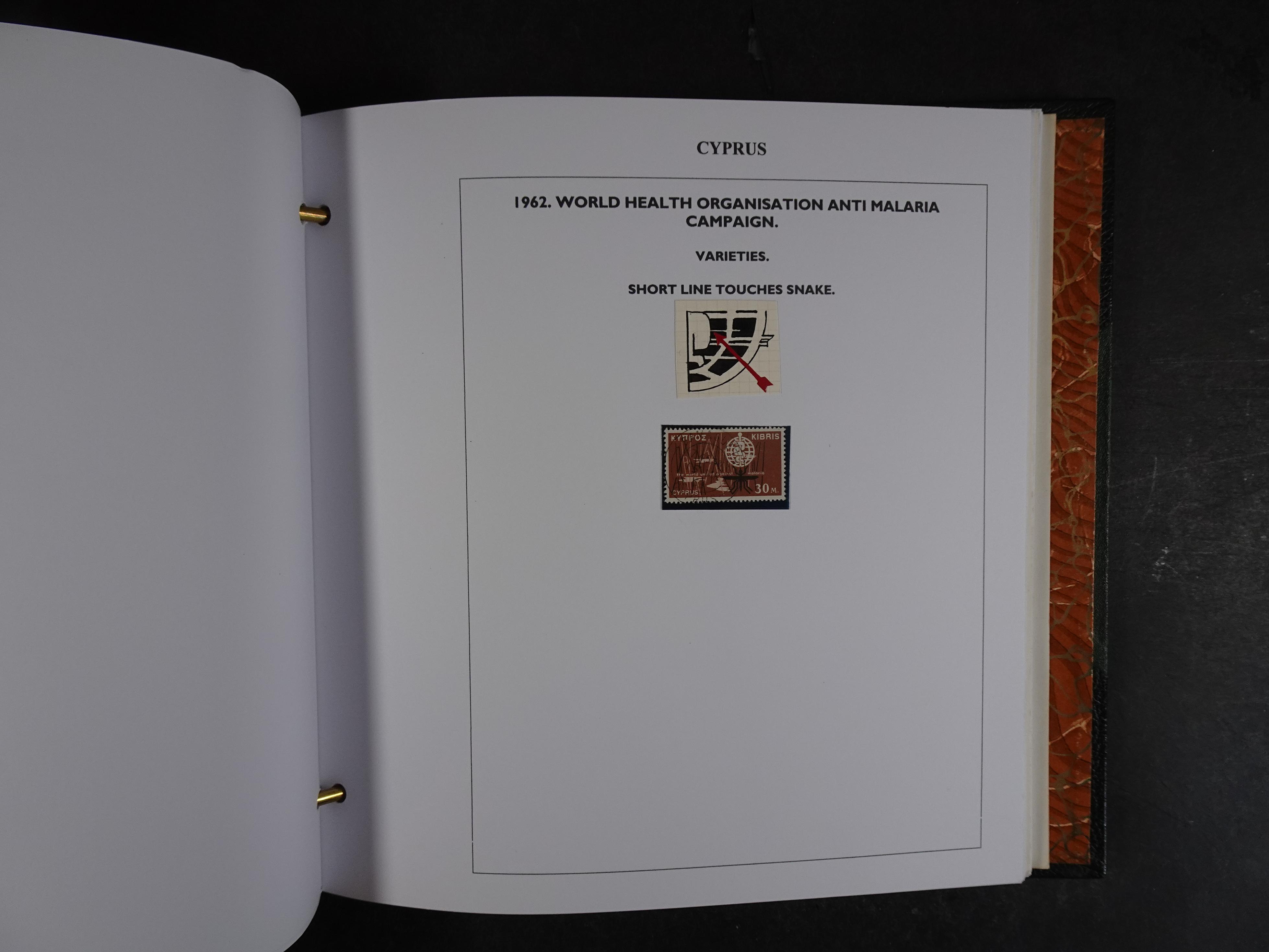 Prachtig en zeer uitgebreid collecte, waarbij dubbel verzameling. Tevens specimen, plaatfouten, boekjes, watermerken op blauwe albumbladeren.  267