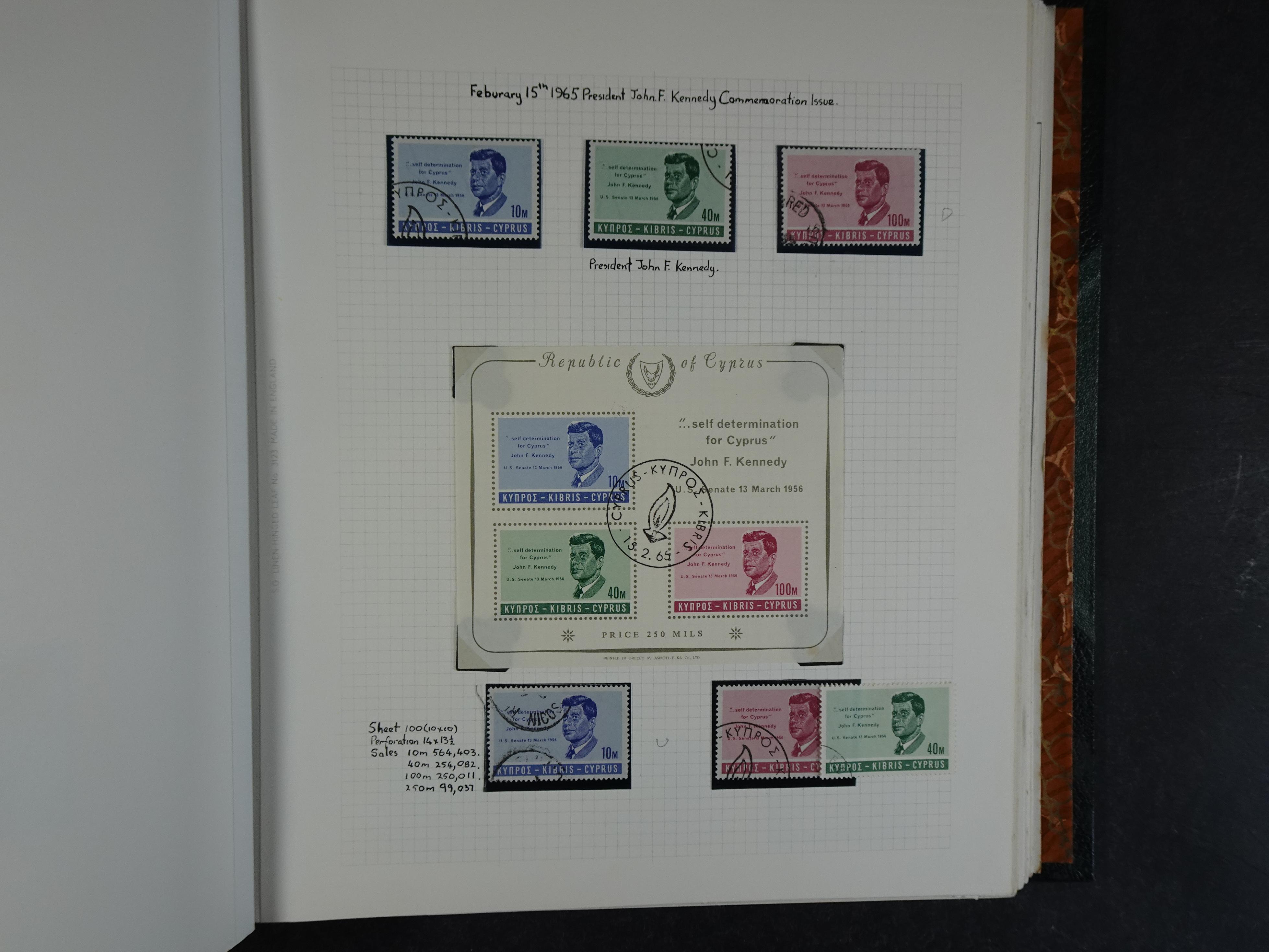 Prachtig en zeer uitgebreid collecte, waarbij dubbel verzameling. Tevens specimen, plaatfouten, boekjes, watermerken op blauwe albumbladeren.  316