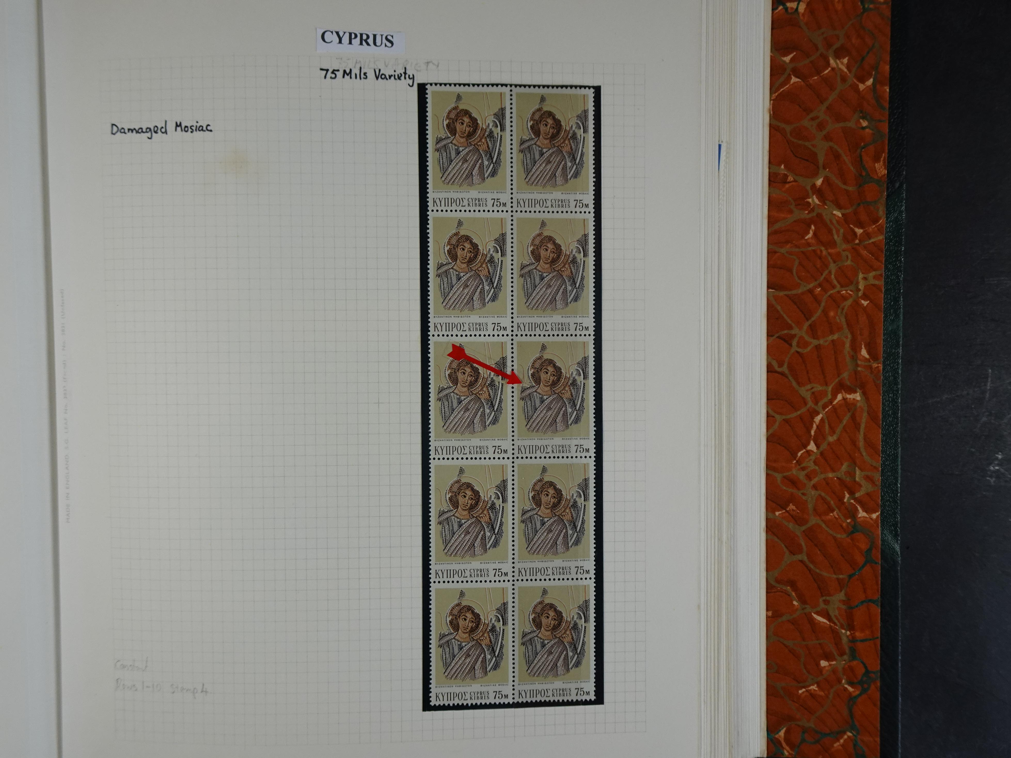 Prachtig en zeer uitgebreid collecte, waarbij dubbel verzameling. Tevens specimen, plaatfouten, boekjes, watermerken op blauwe albumbladeren.  422