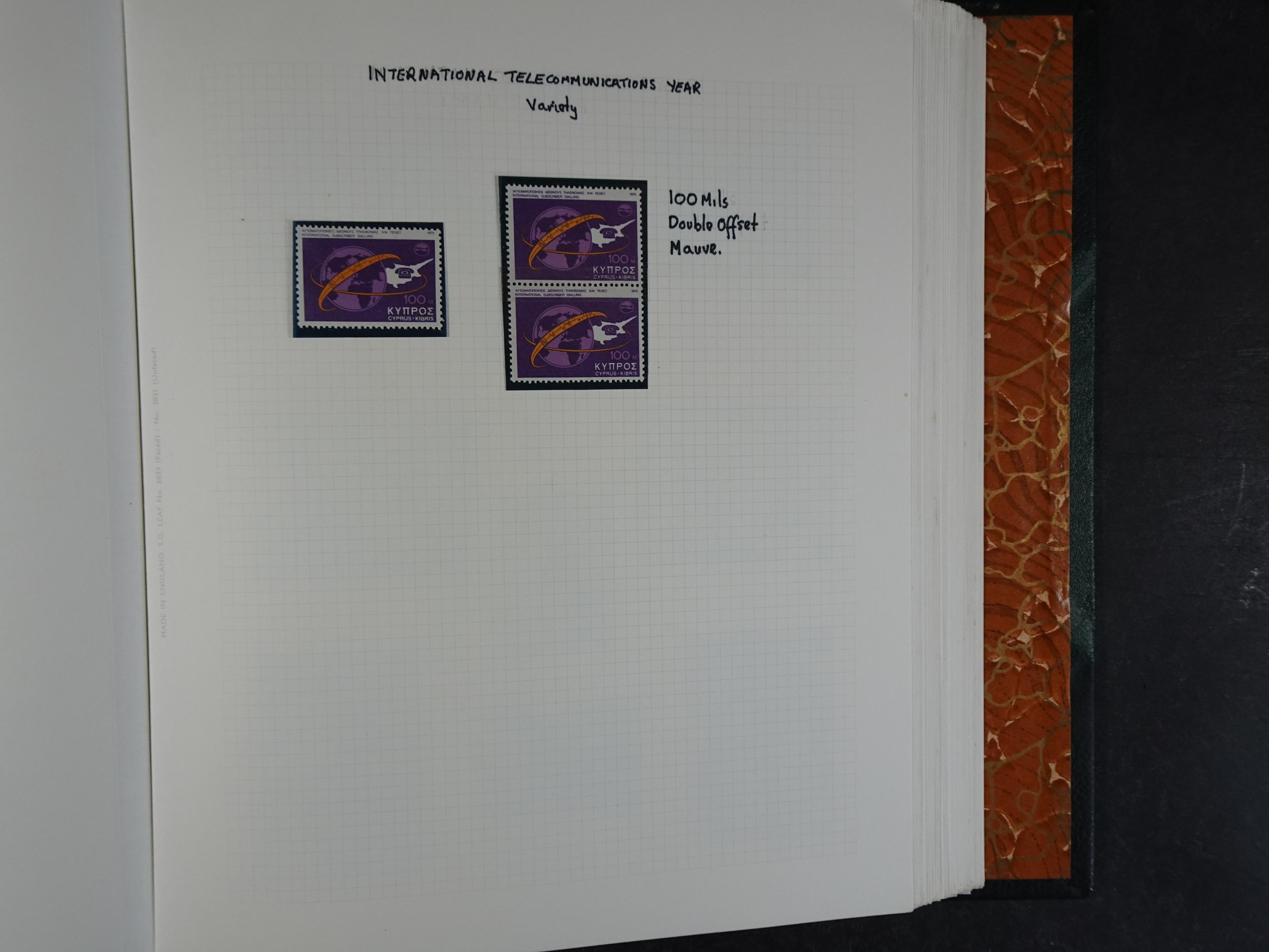 Prachtig en zeer uitgebreid collecte, waarbij dubbel verzameling. Tevens specimen, plaatfouten, boekjes, watermerken op blauwe albumbladeren.  488