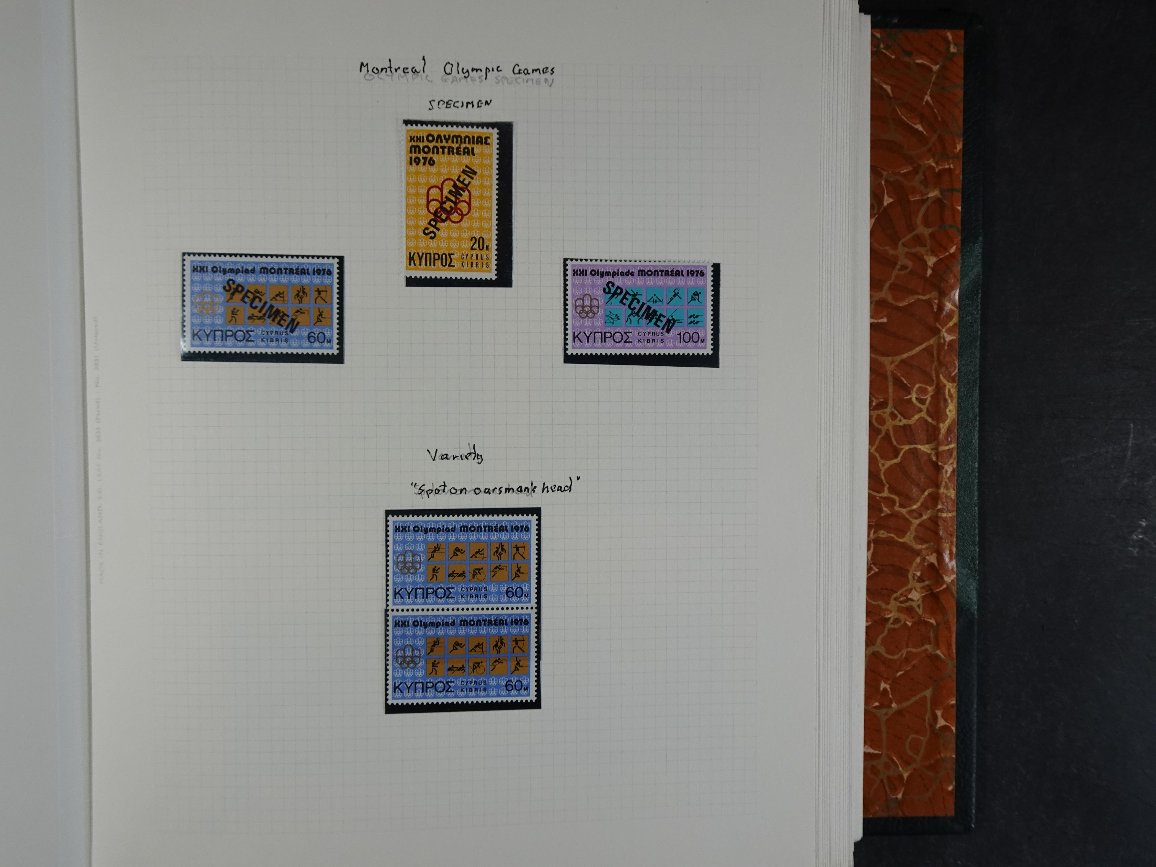 Prachtig en zeer uitgebreid collecte, waarbij dubbel verzameling. Tevens specimen, plaatfouten, boekjes, watermerken op blauwe albumbladeren.  499