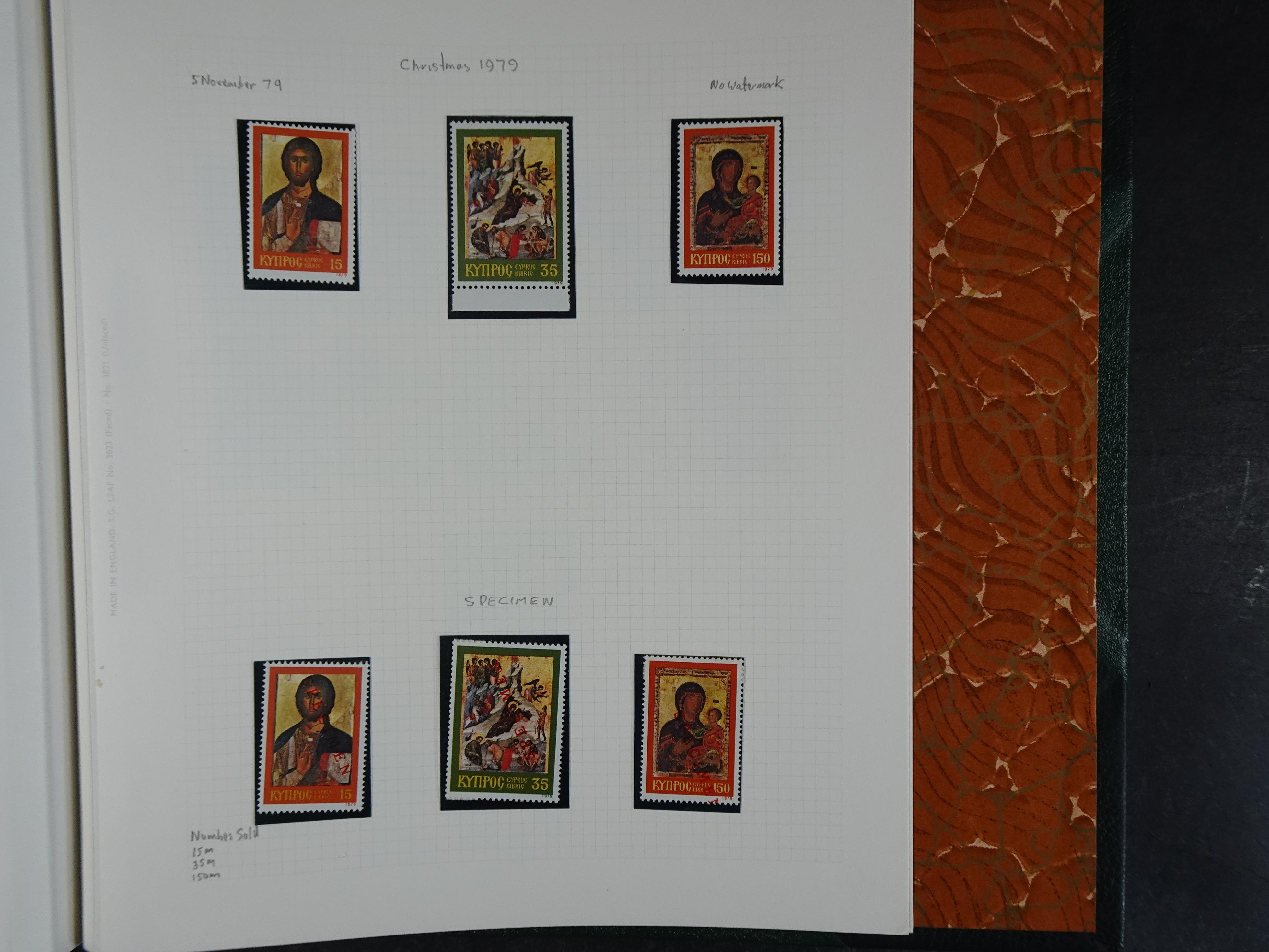 Prachtig en zeer uitgebreid collecte, waarbij dubbel verzameling. Tevens specimen, plaatfouten, boekjes, watermerken op blauwe albumbladeren.  533