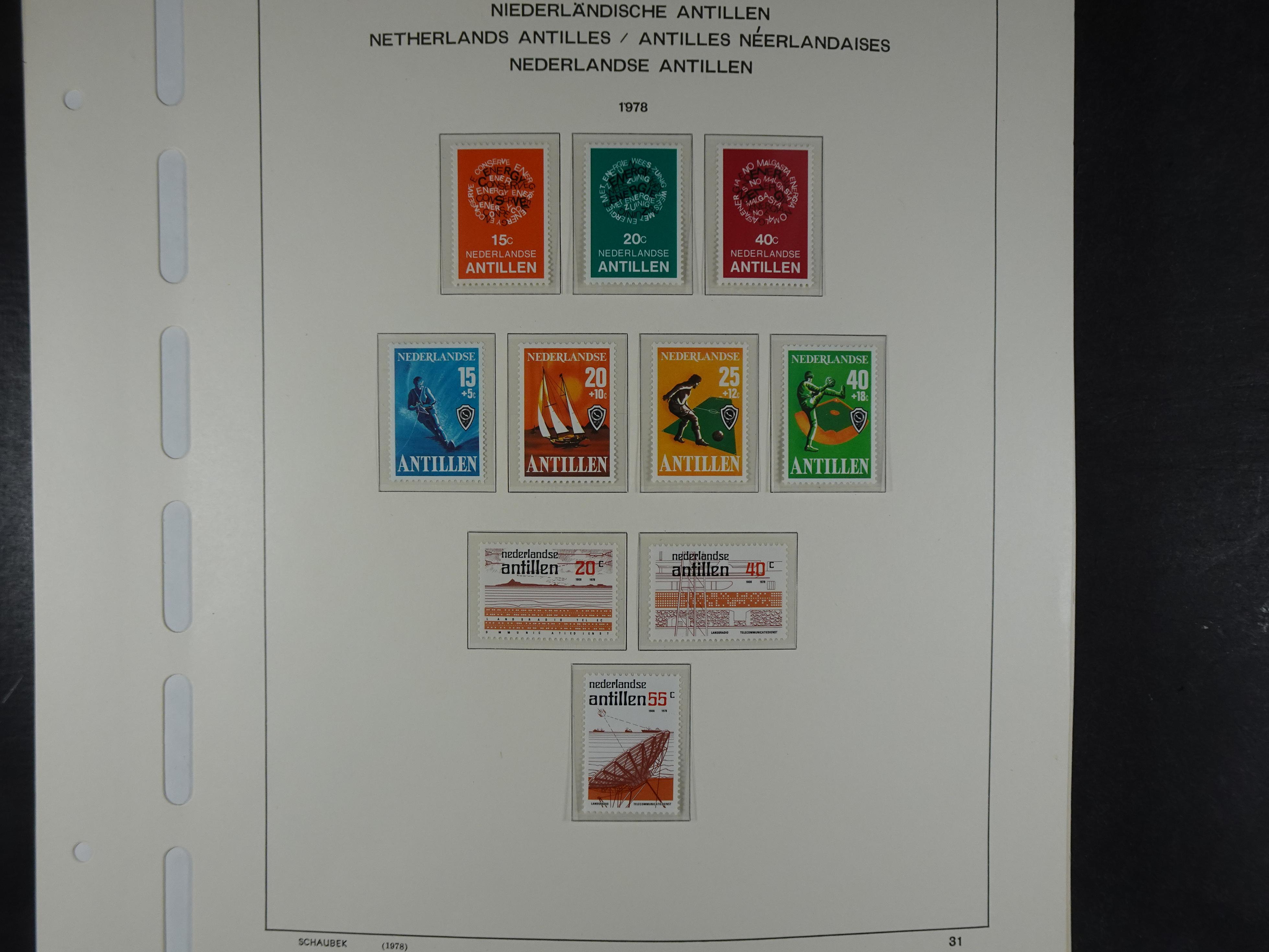 1949 - 2010 compleet postfris op ENFACE NA, deze heeft lichte plakker 34