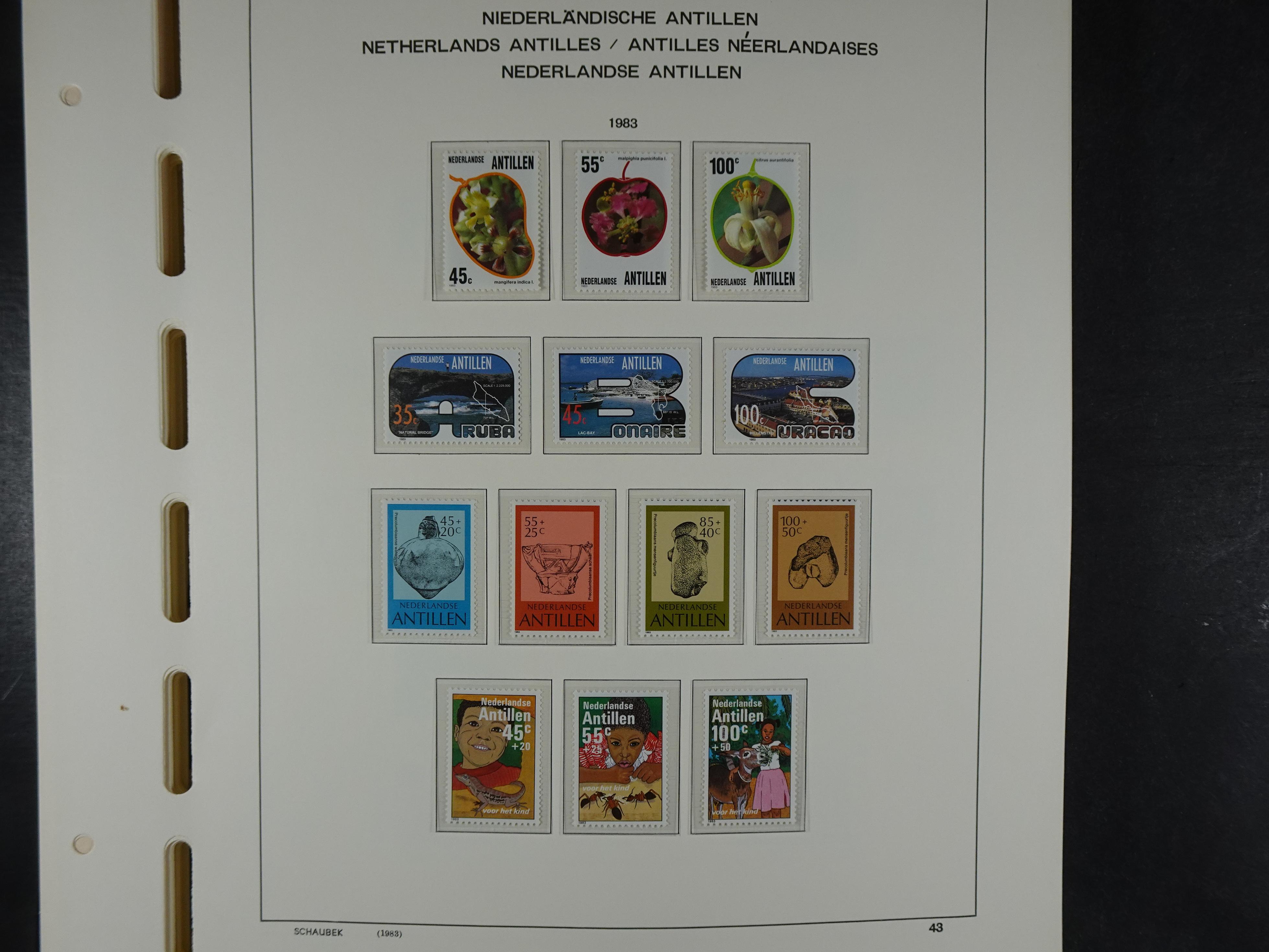 1949 - 2010 compleet postfris op ENFACE NA, deze heeft lichte plakker 47