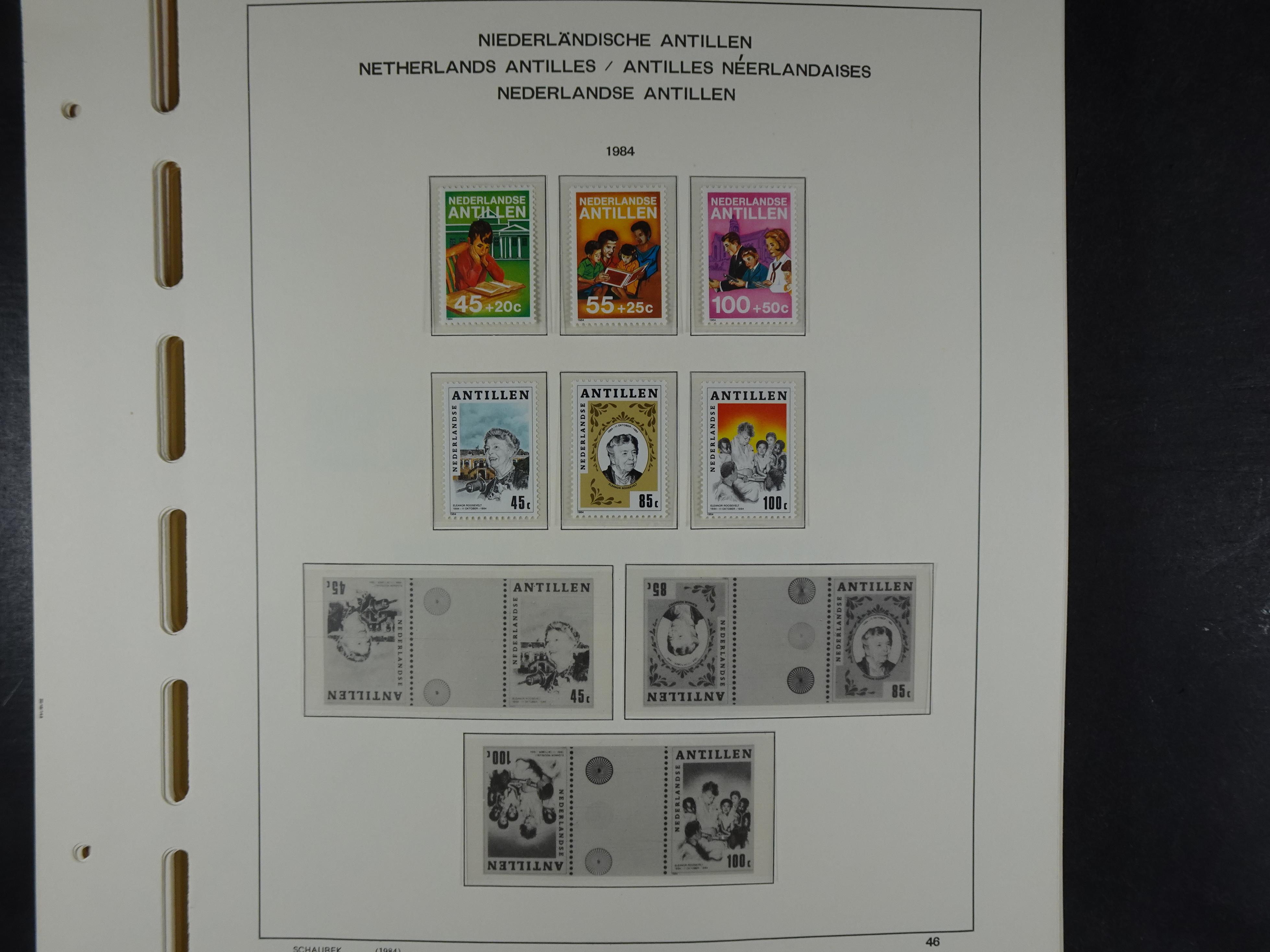 1949 - 2010 compleet postfris op ENFACE NA, deze heeft lichte plakker 50