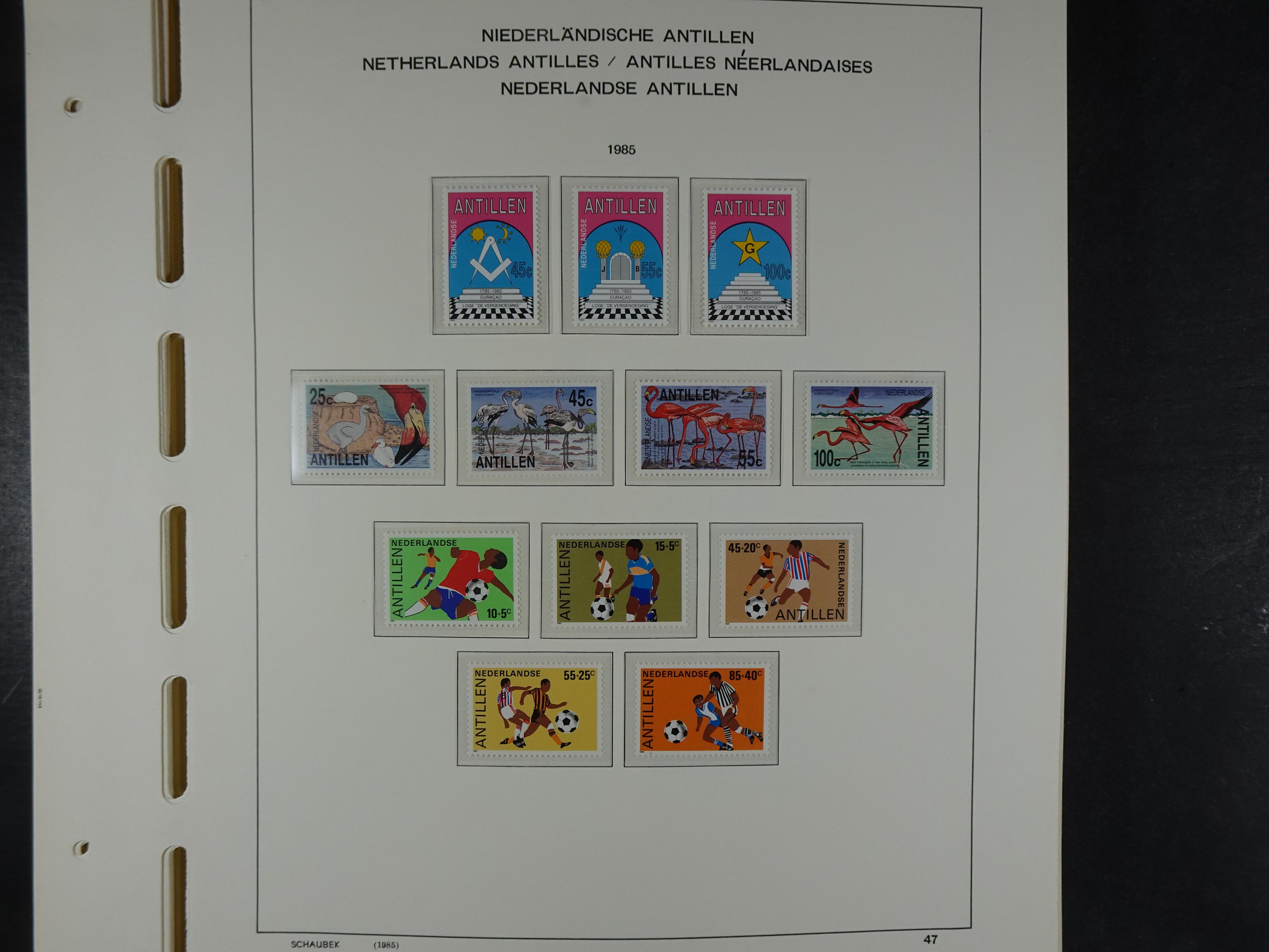 1949 - 2010 compleet postfris op ENFACE NA, deze heeft lichte plakker 51