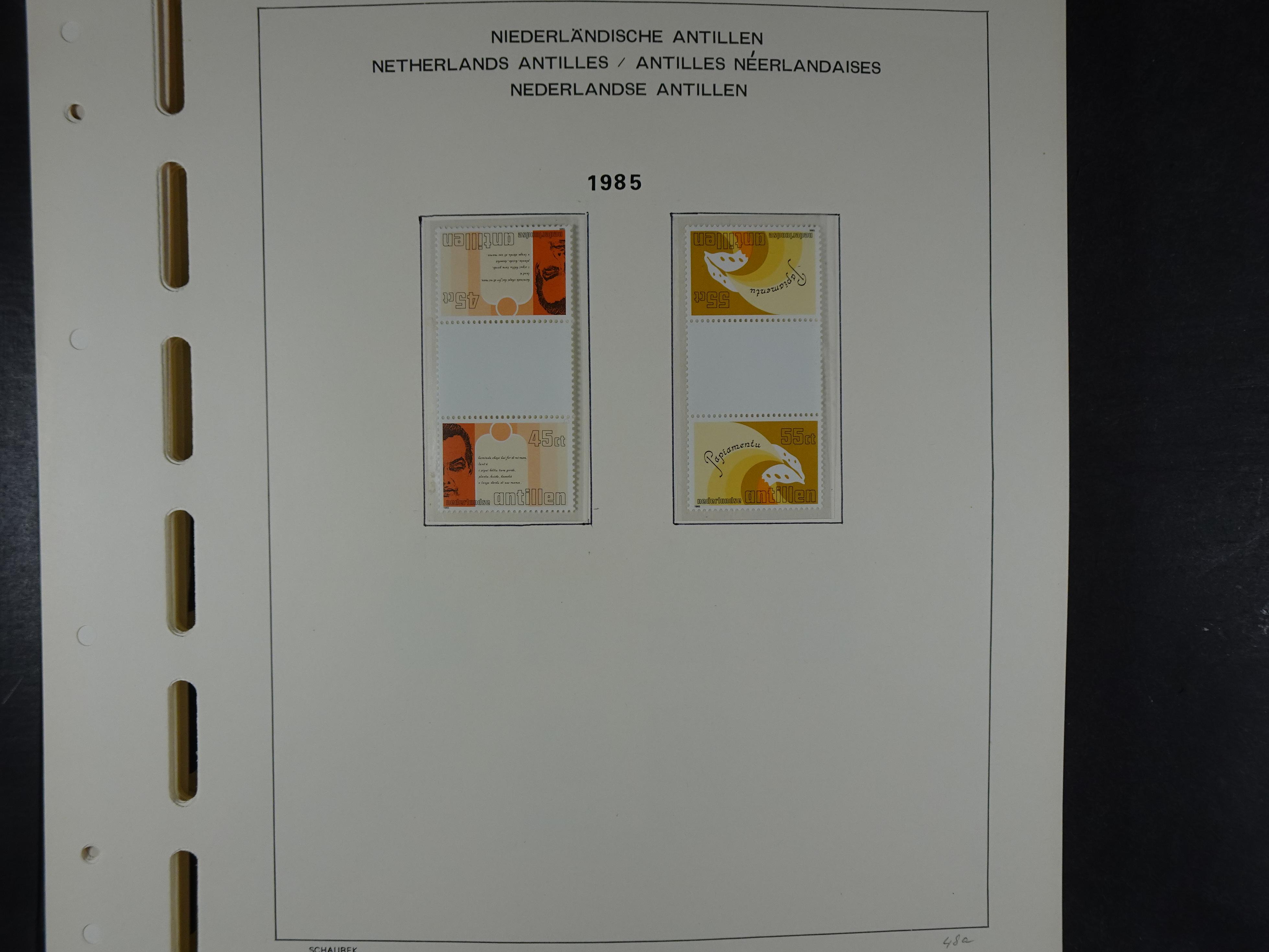 1949 - 2010 compleet postfris op ENFACE NA, deze heeft lichte plakker 53