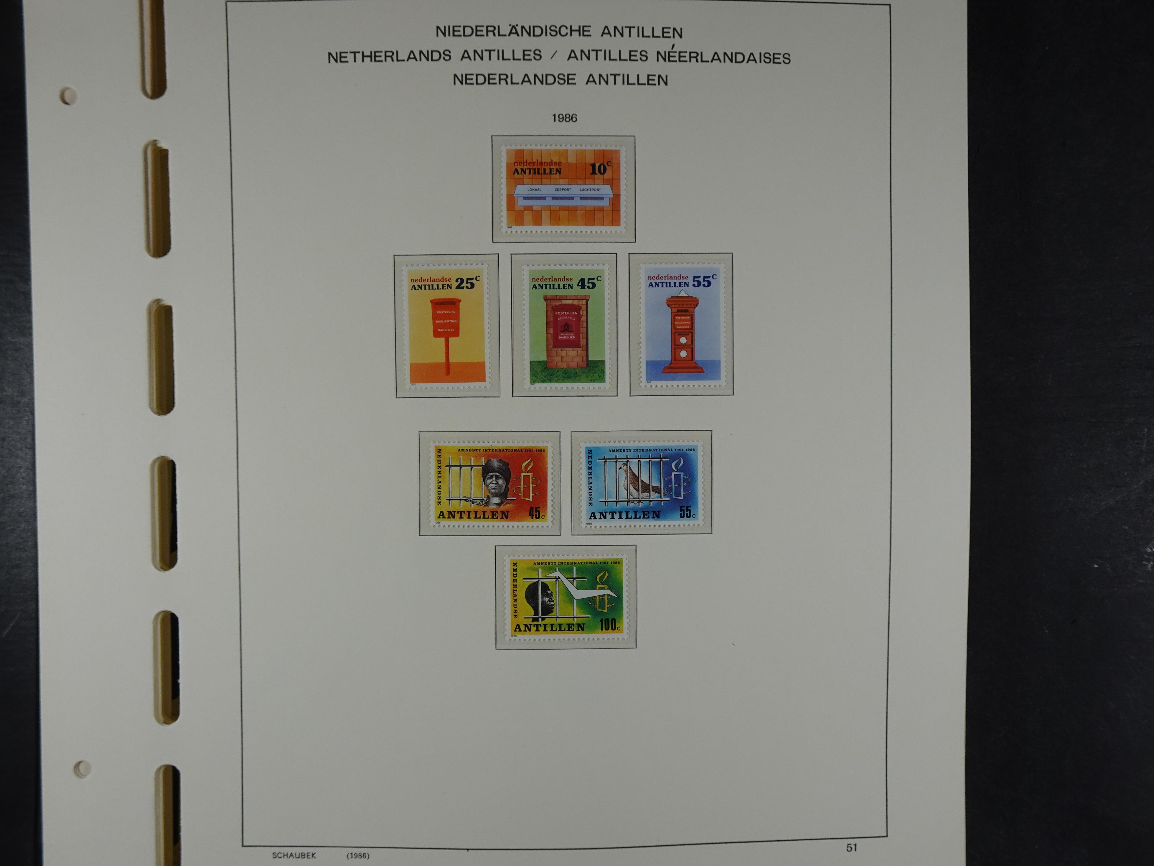 1949 - 2010 compleet postfris op ENFACE NA, deze heeft lichte plakker 56