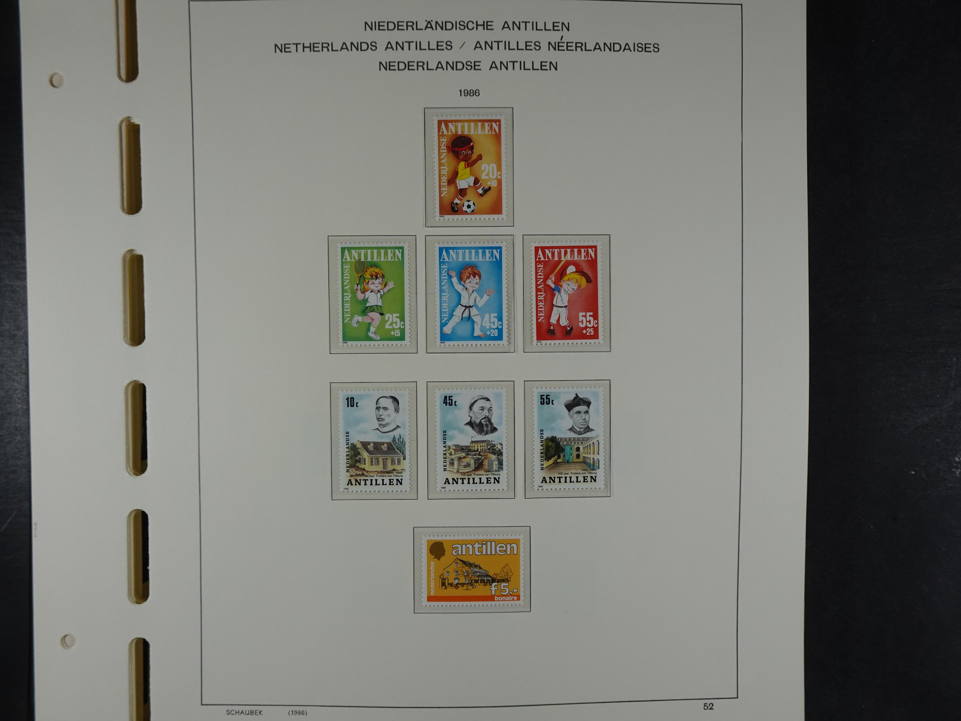 1949 - 2010 compleet postfris op ENFACE NA, deze heeft lichte plakker 57