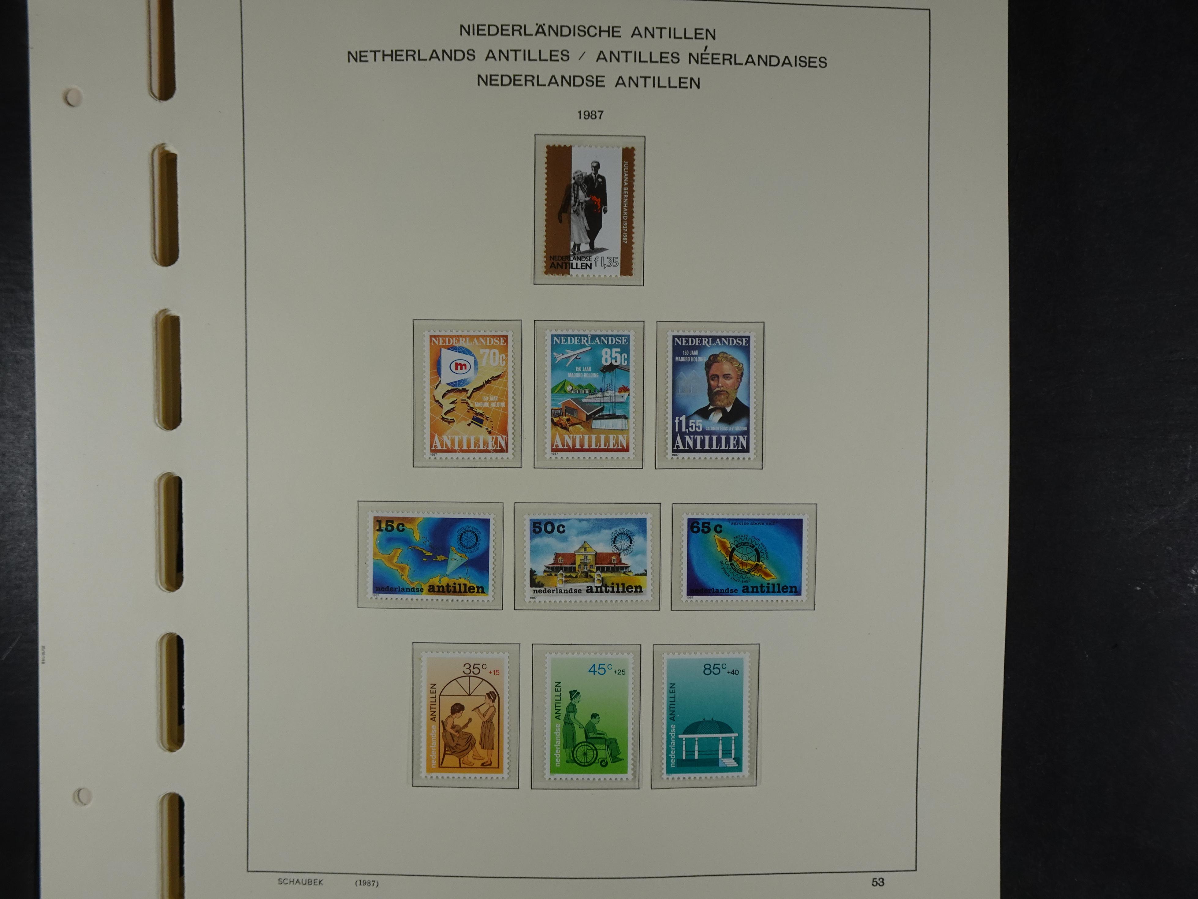 1949 - 2010 compleet postfris op ENFACE NA, deze heeft lichte plakker 58