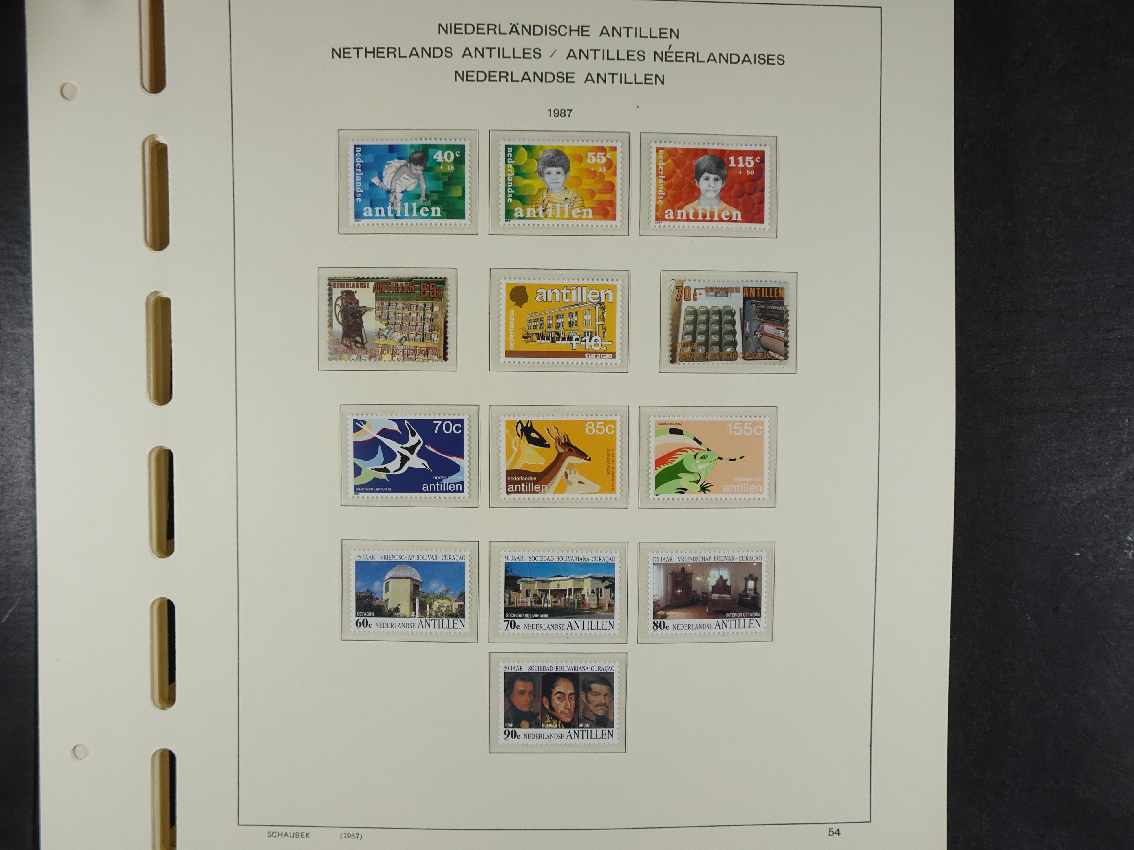 1949 - 2010 compleet postfris op ENFACE NA, deze heeft lichte plakker 59