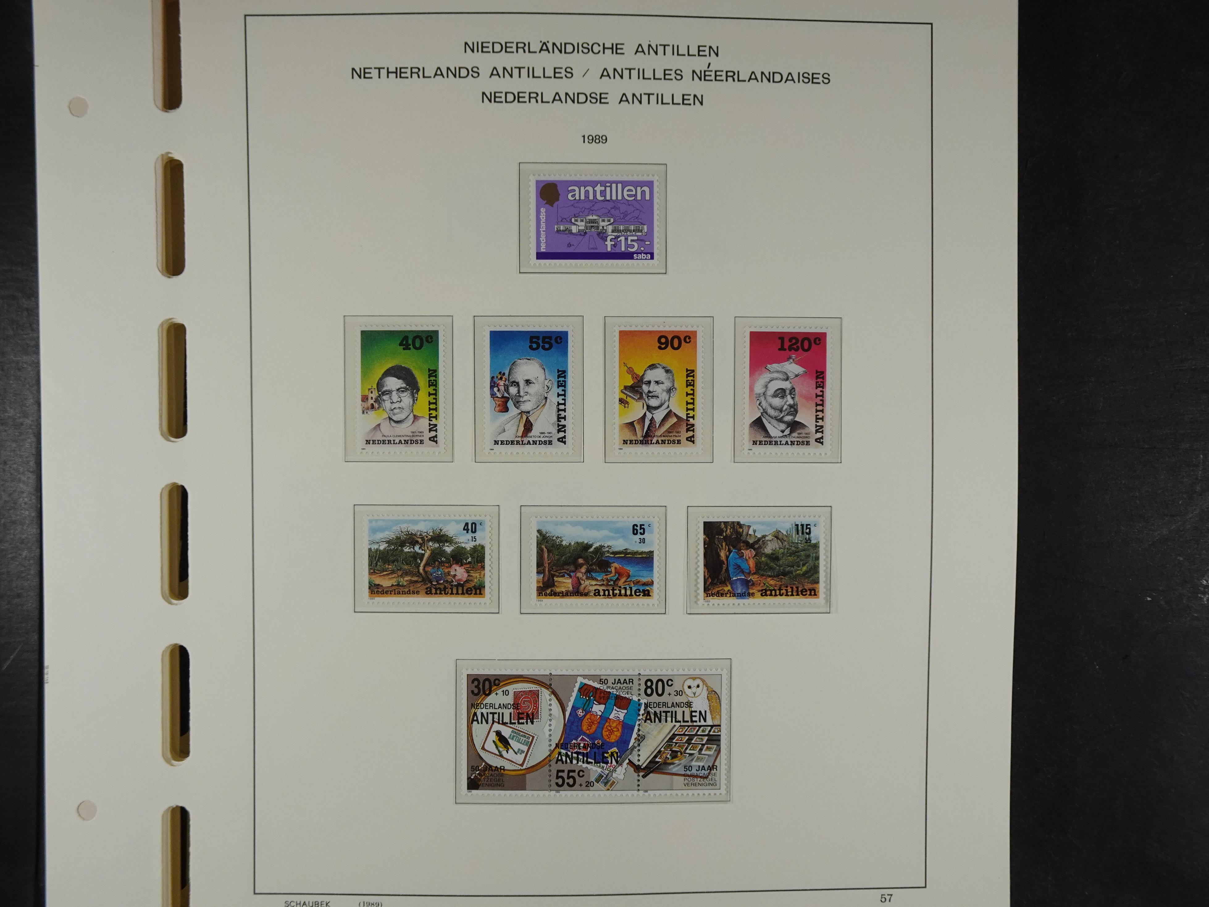 1949 - 2010 compleet postfris op ENFACE NA, deze heeft lichte plakker 62