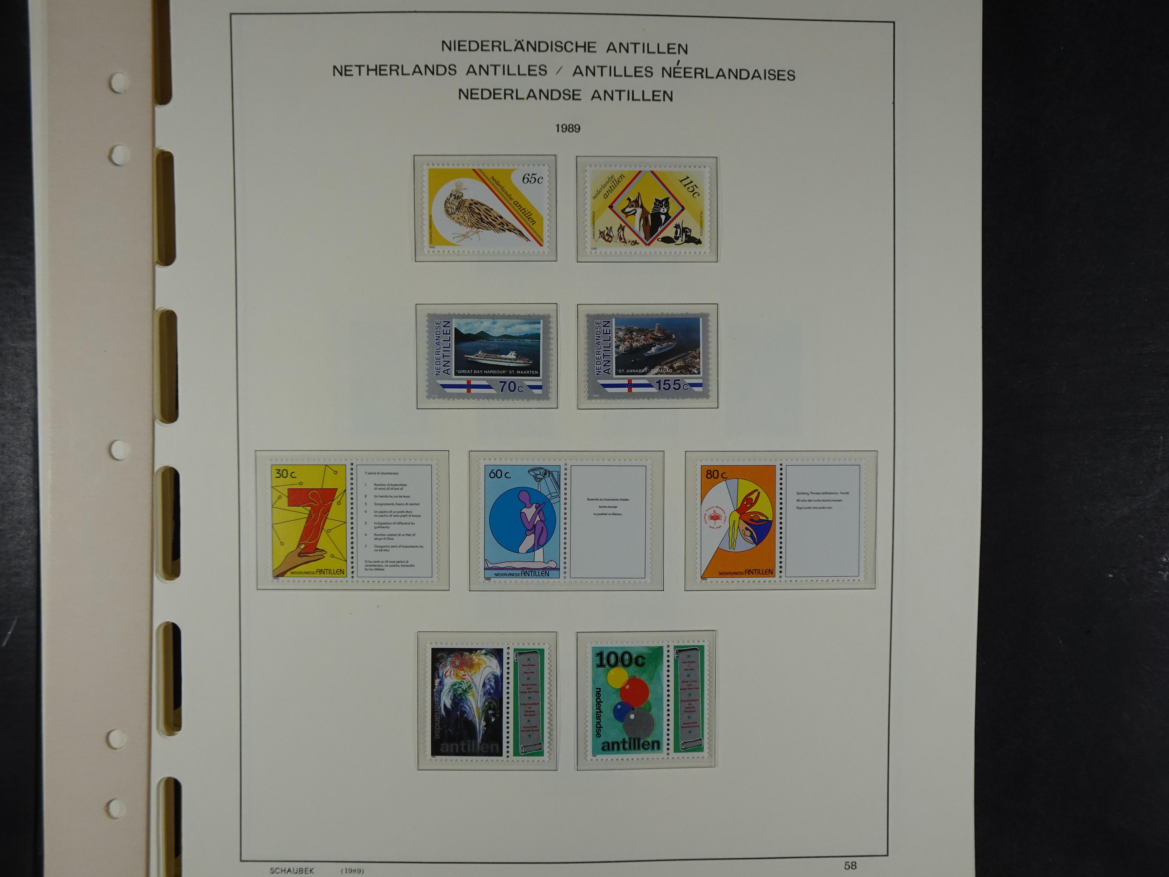 1949 - 2010 compleet postfris op ENFACE NA, deze heeft lichte plakker 63