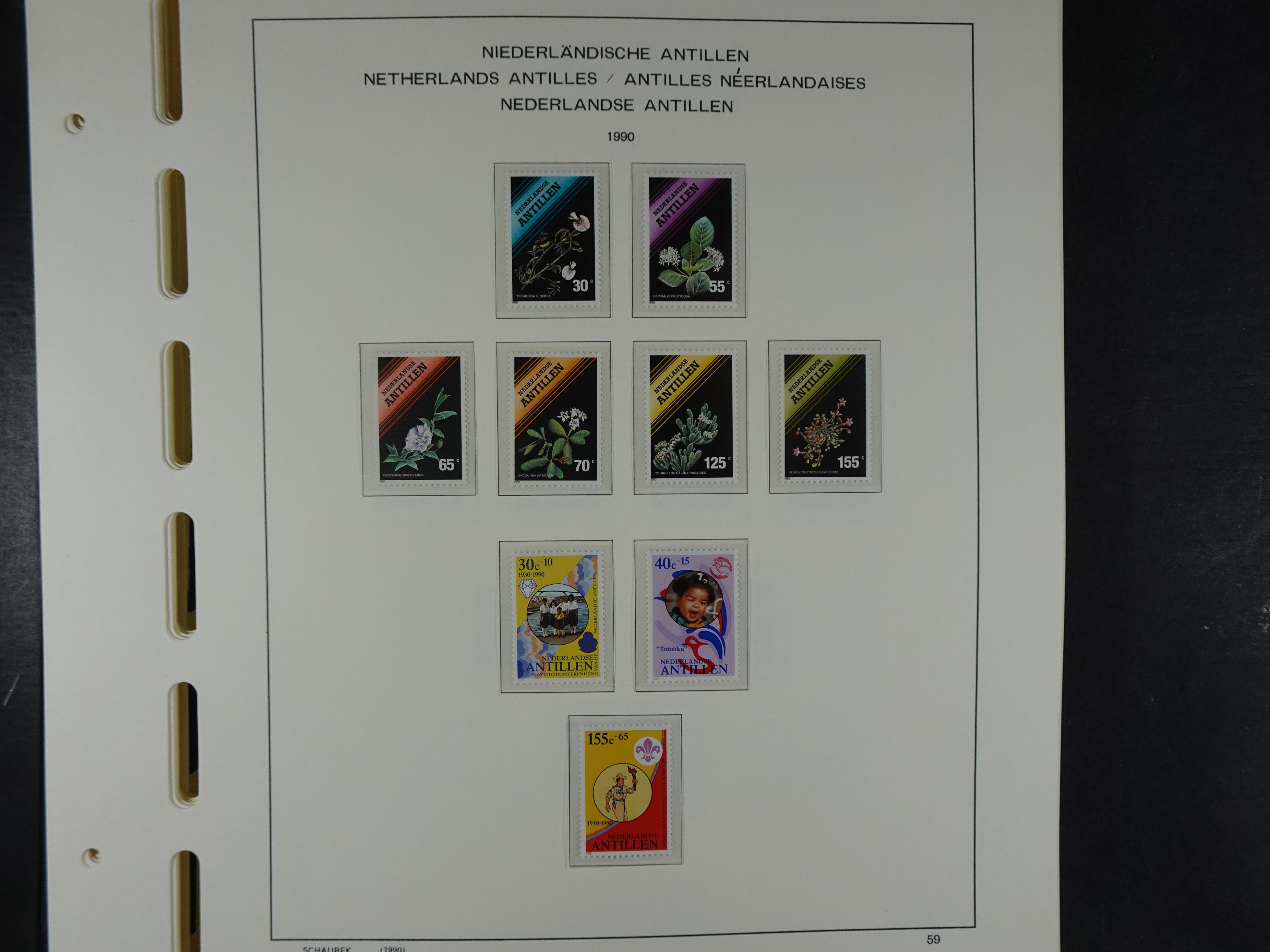 1949 - 2010 compleet postfris op ENFACE NA, deze heeft lichte plakker 64