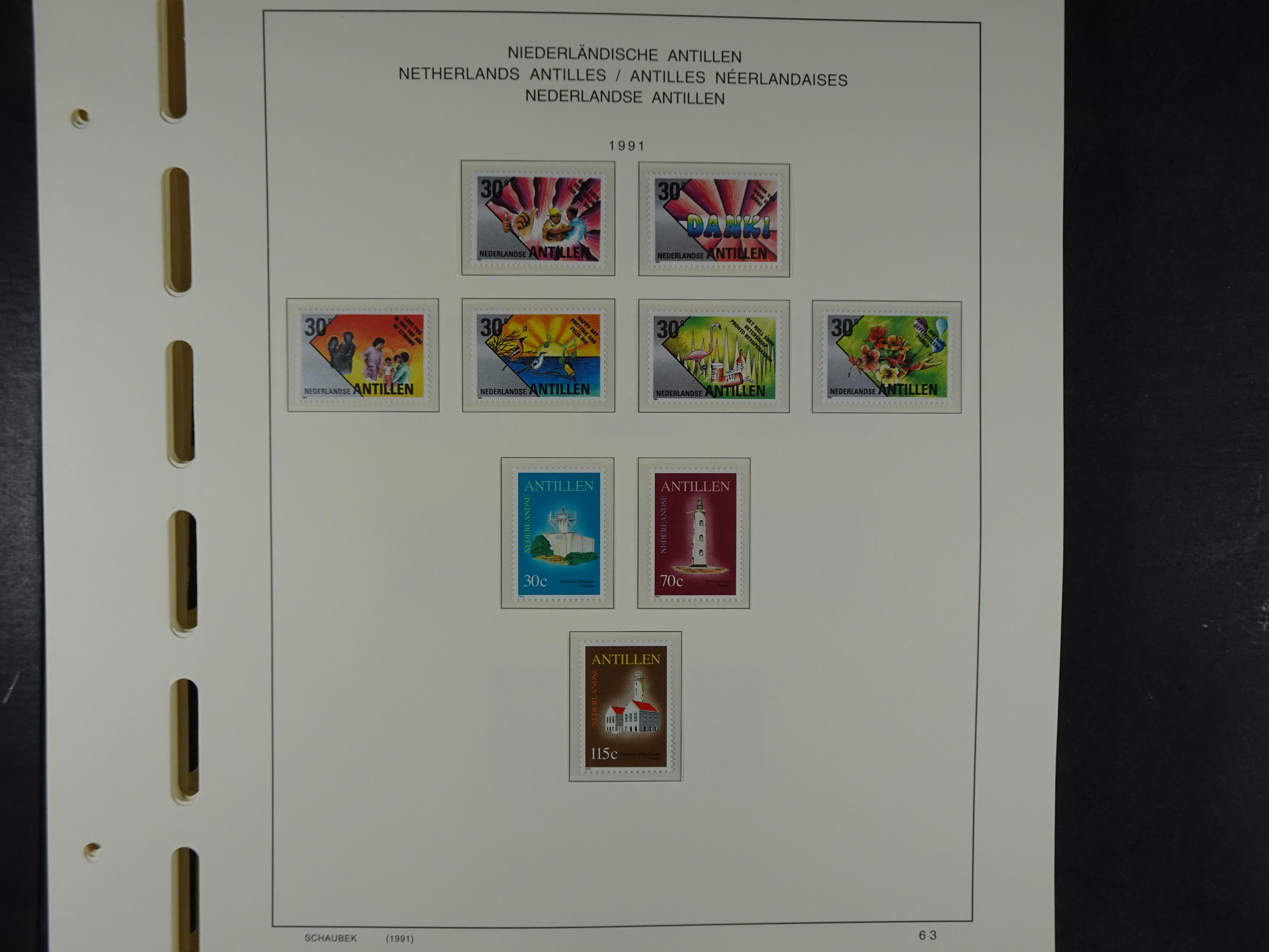 1949 - 2010 compleet postfris op ENFACE NA, deze heeft lichte plakker 68