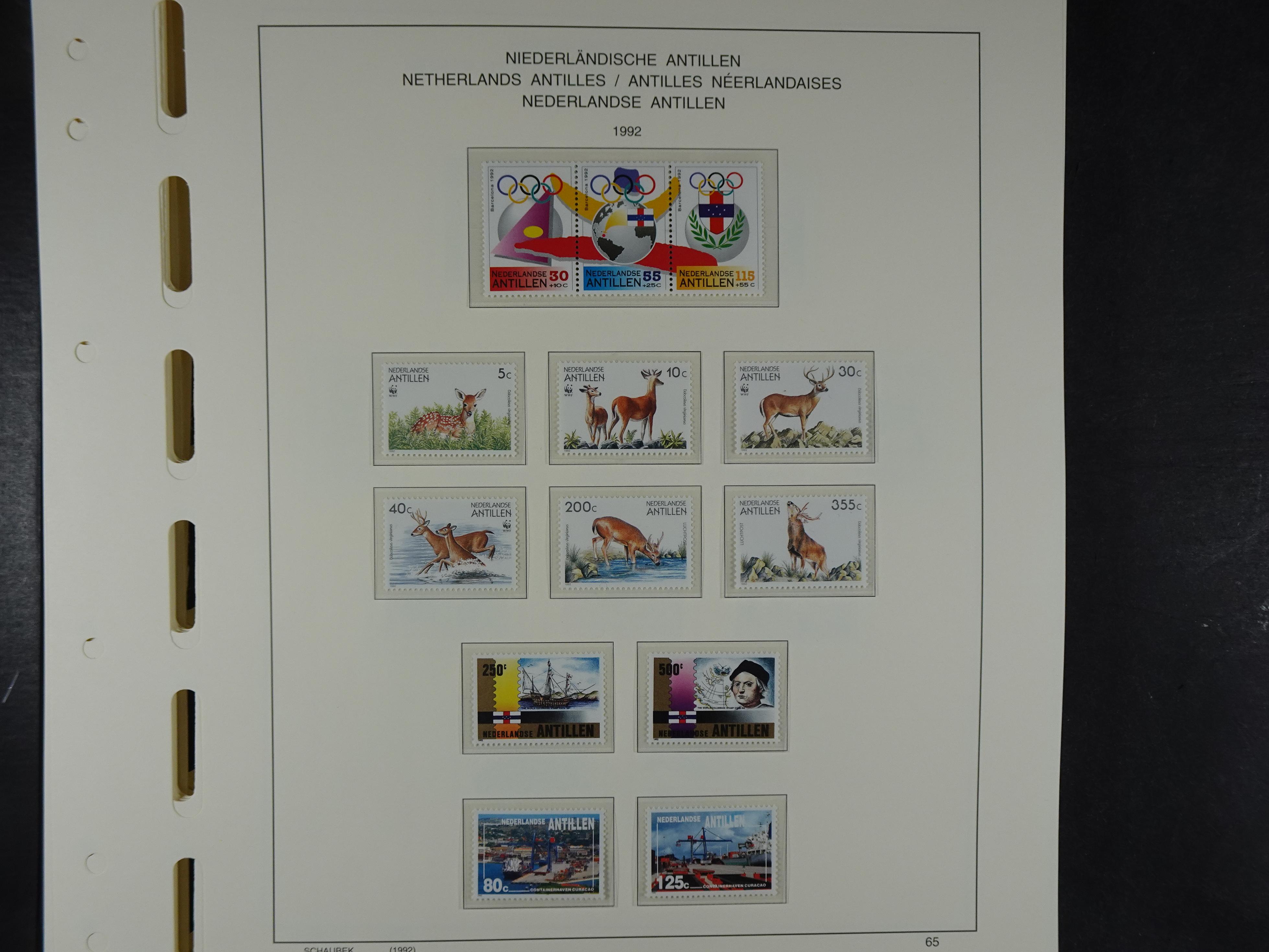 1949 - 2010 compleet postfris op ENFACE NA, deze heeft lichte plakker 70