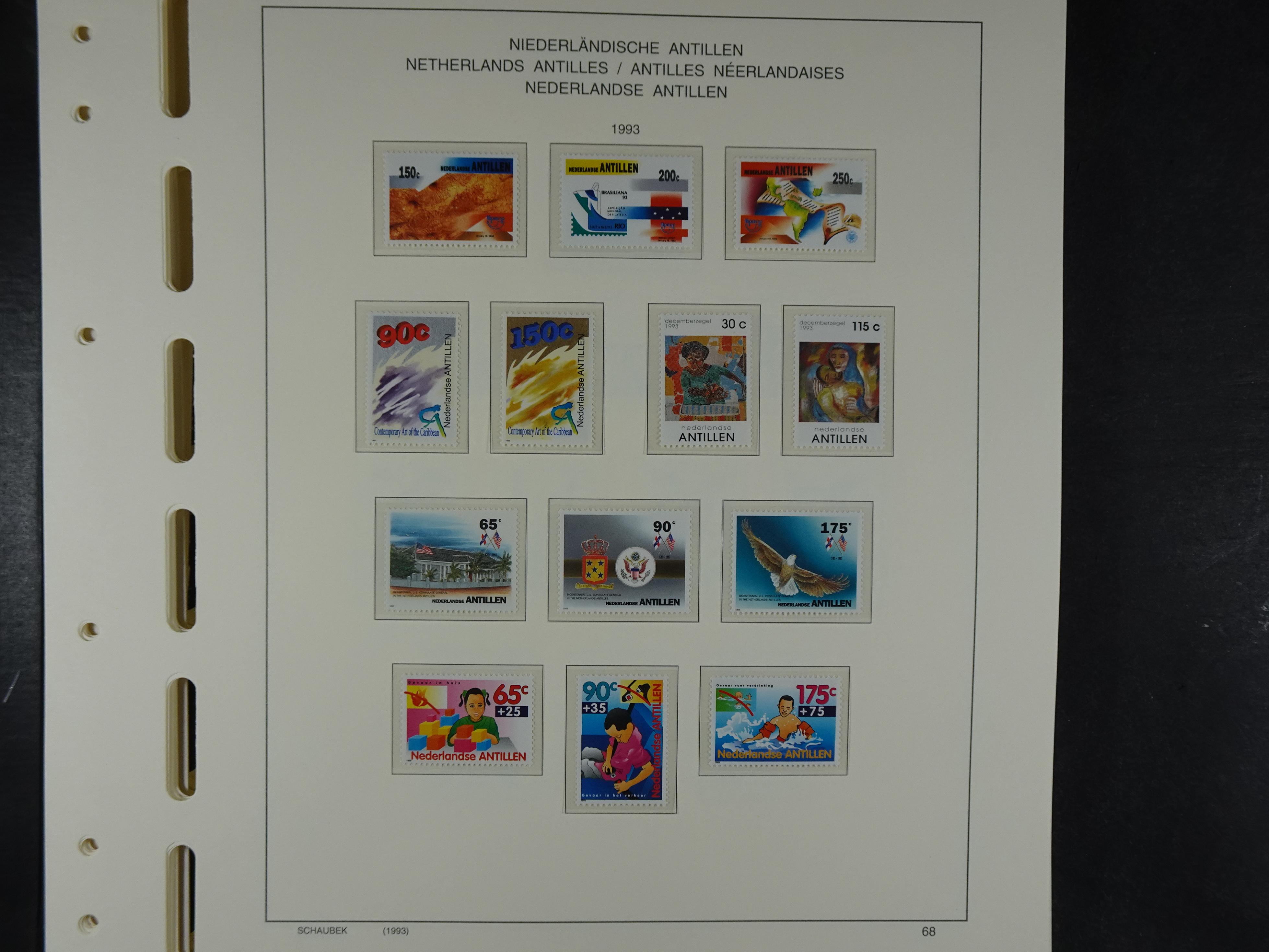 1949 - 2010 compleet postfris op ENFACE NA, deze heeft lichte plakker 73