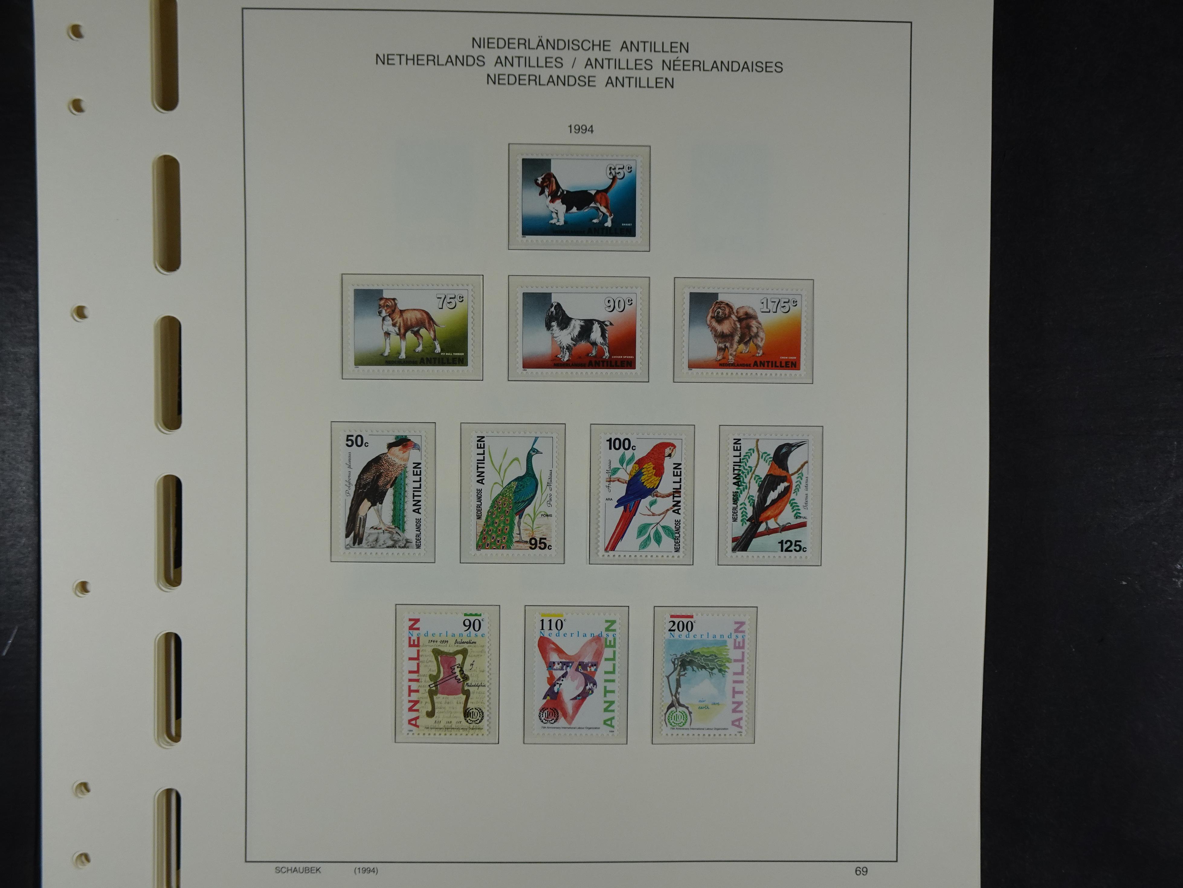 1949 - 2010 compleet postfris op ENFACE NA, deze heeft lichte plakker 74