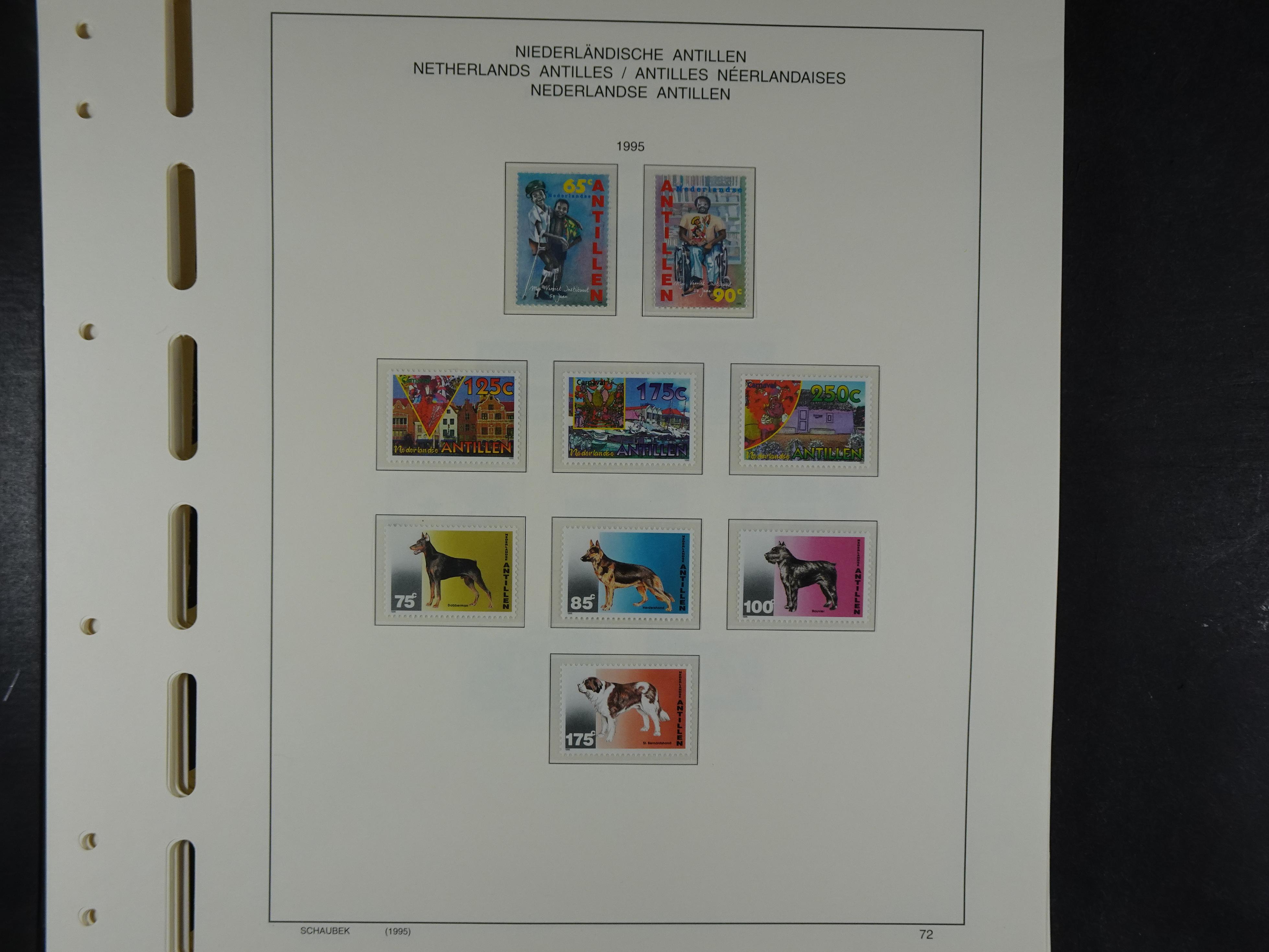 1949 - 2010 compleet postfris op ENFACE NA, deze heeft lichte plakker 77