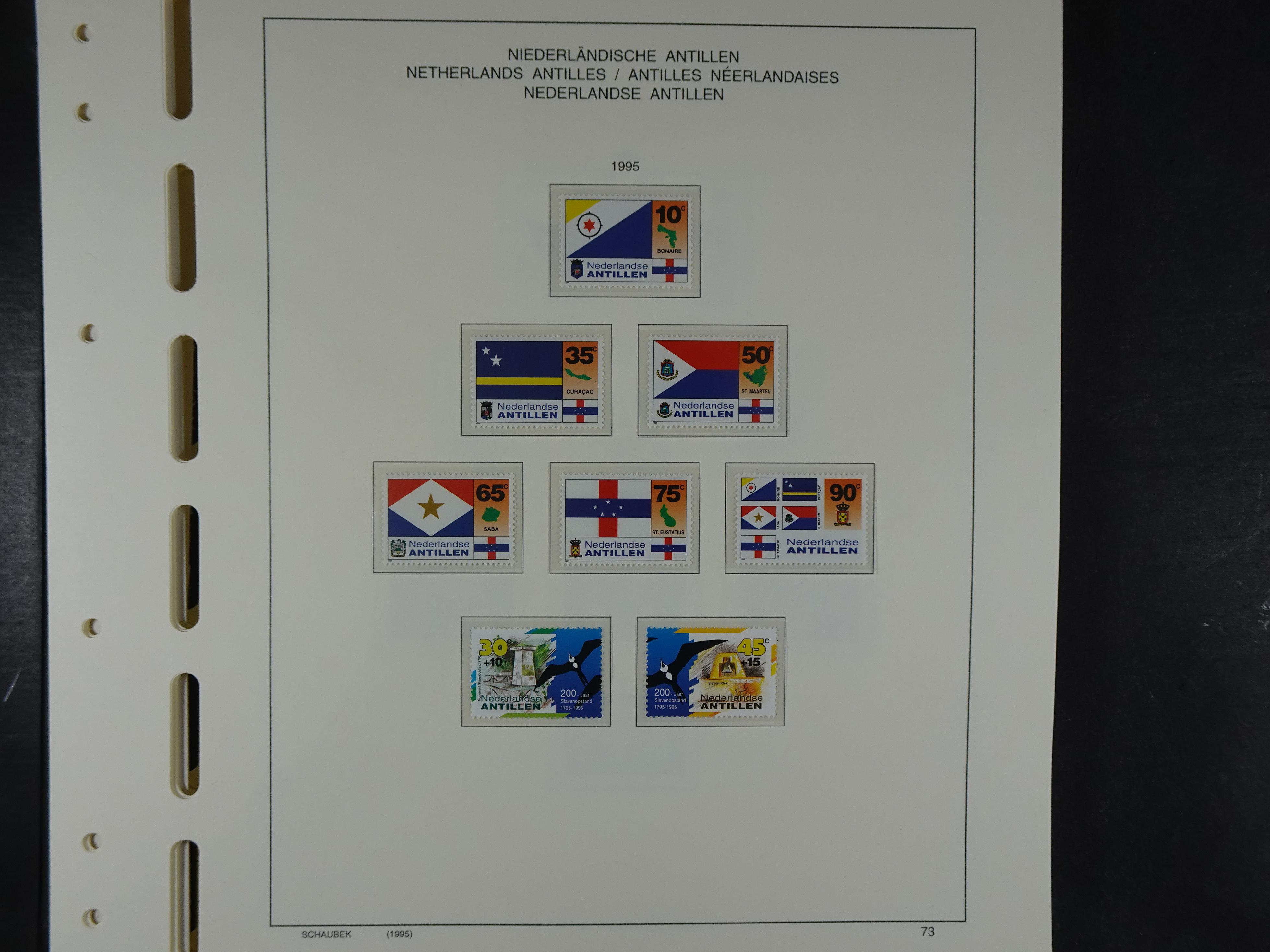 1949 - 2010 compleet postfris op ENFACE NA, deze heeft lichte plakker 78