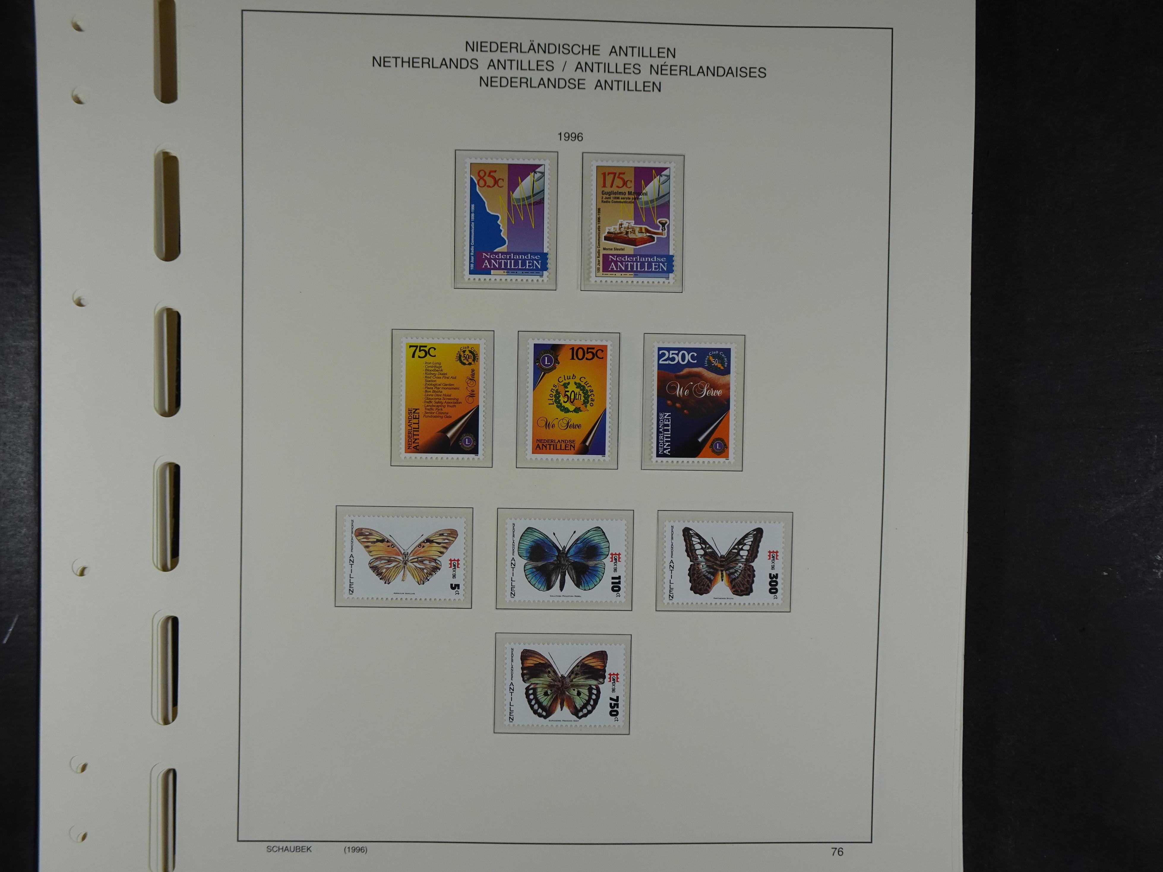 1949 - 2010 compleet postfris op ENFACE NA, deze heeft lichte plakker 81