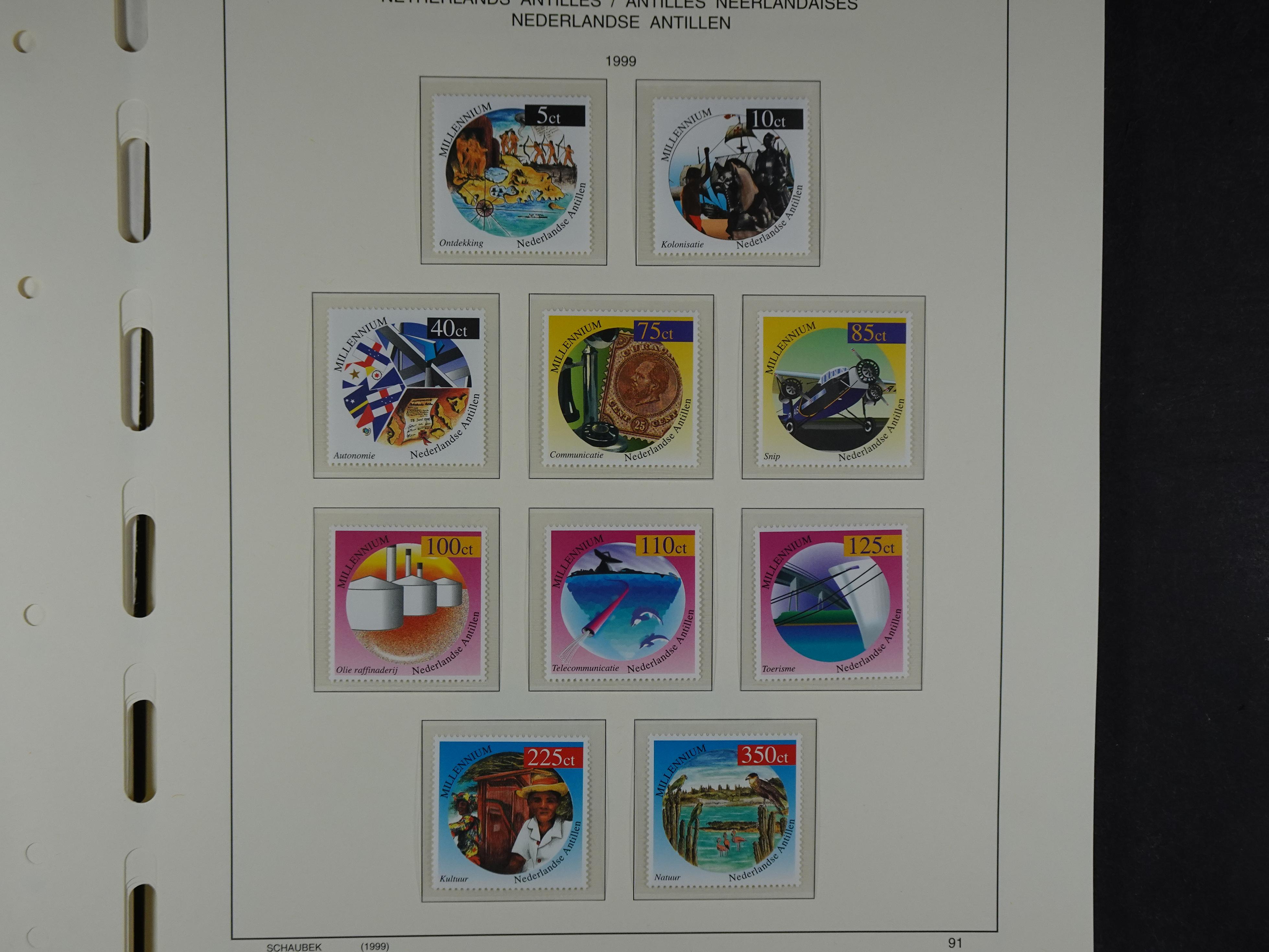 1949 - 2010 compleet postfris op ENFACE NA, deze heeft lichte plakker 96