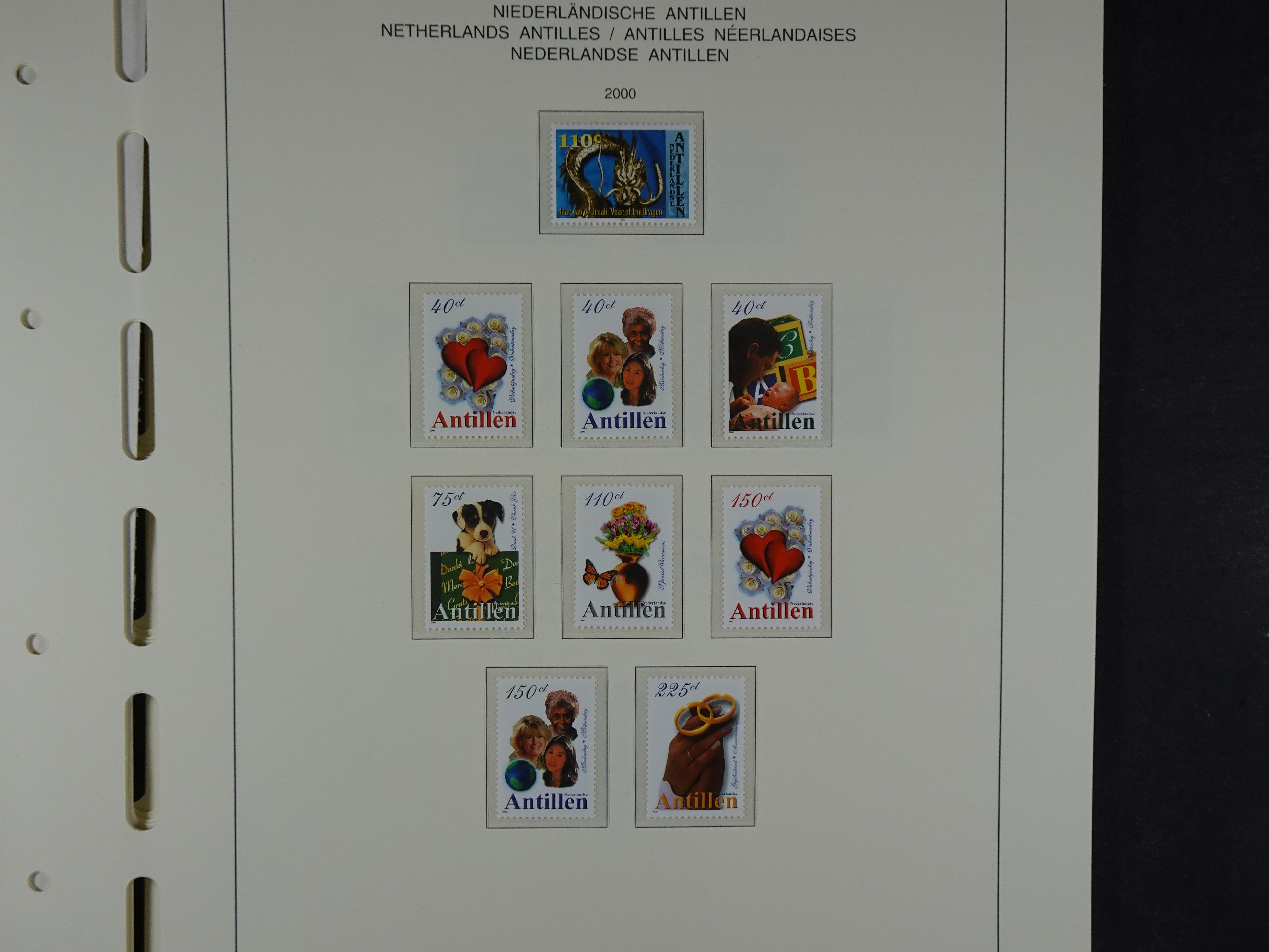 1949 - 2010 compleet postfris op ENFACE NA, deze heeft lichte plakker 100