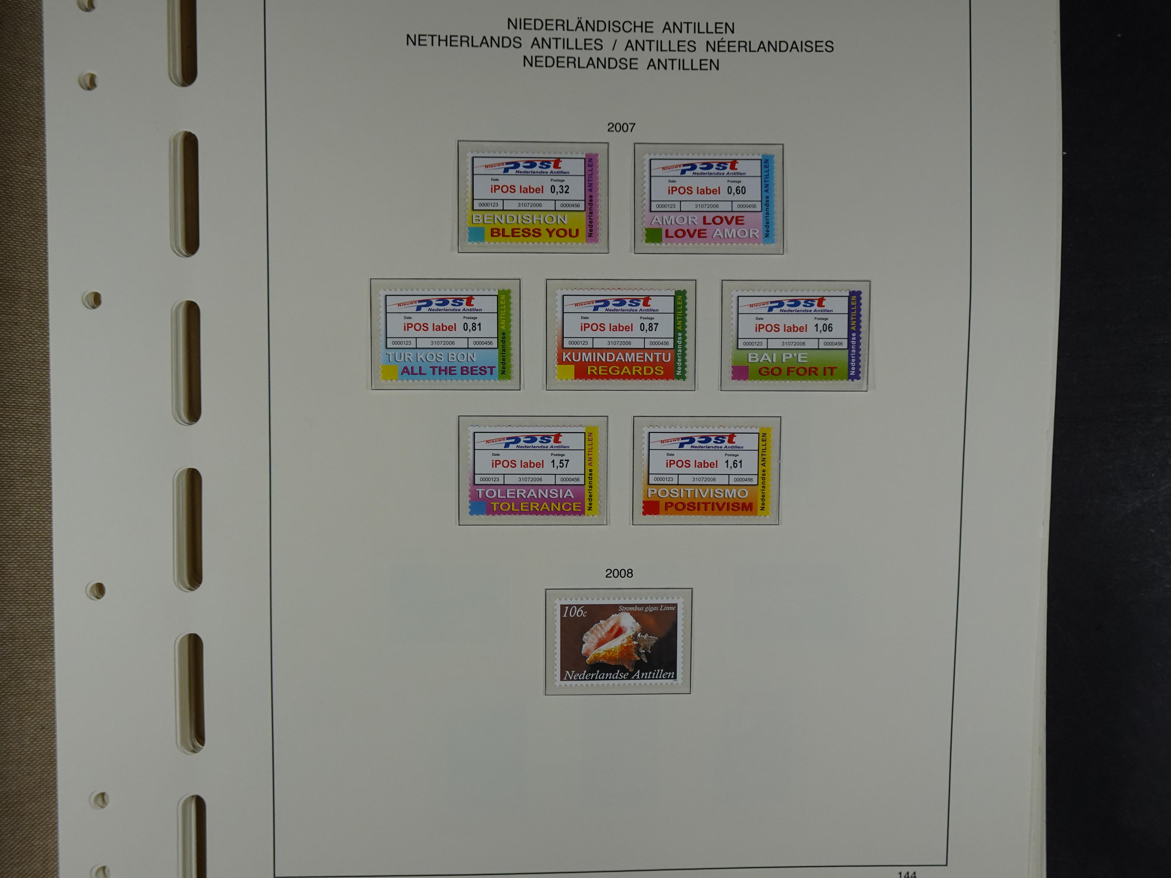 1949 - 2010 compleet postfris op ENFACE NA, deze heeft lichte plakker 152