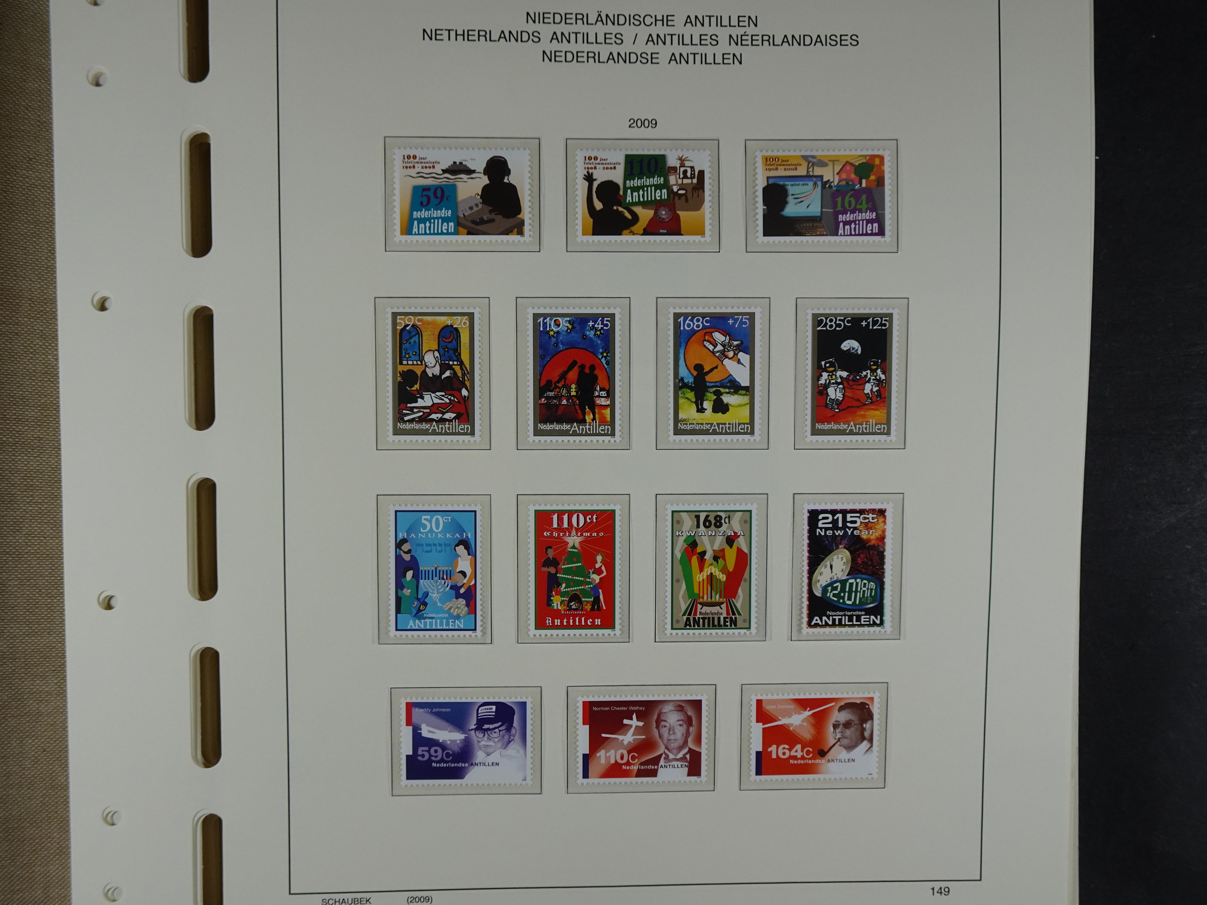 1949 - 2010 compleet postfris op ENFACE NA, deze heeft lichte plakker 157