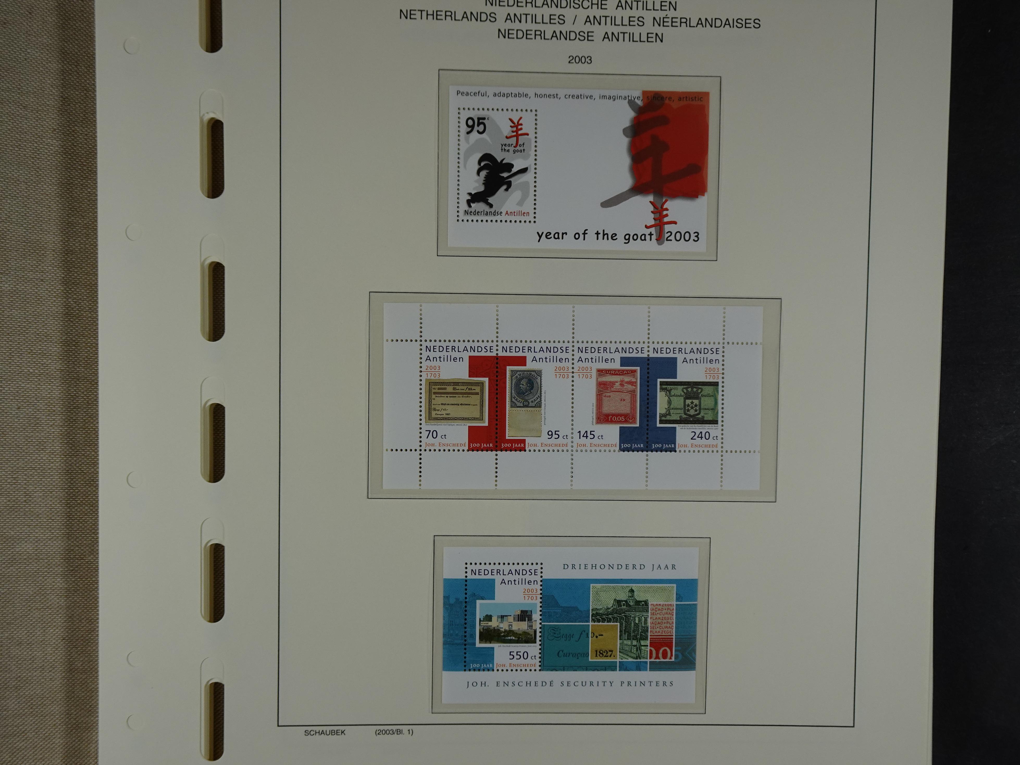 1949 - 2010 compleet postfris op ENFACE NA, deze heeft lichte plakker 201