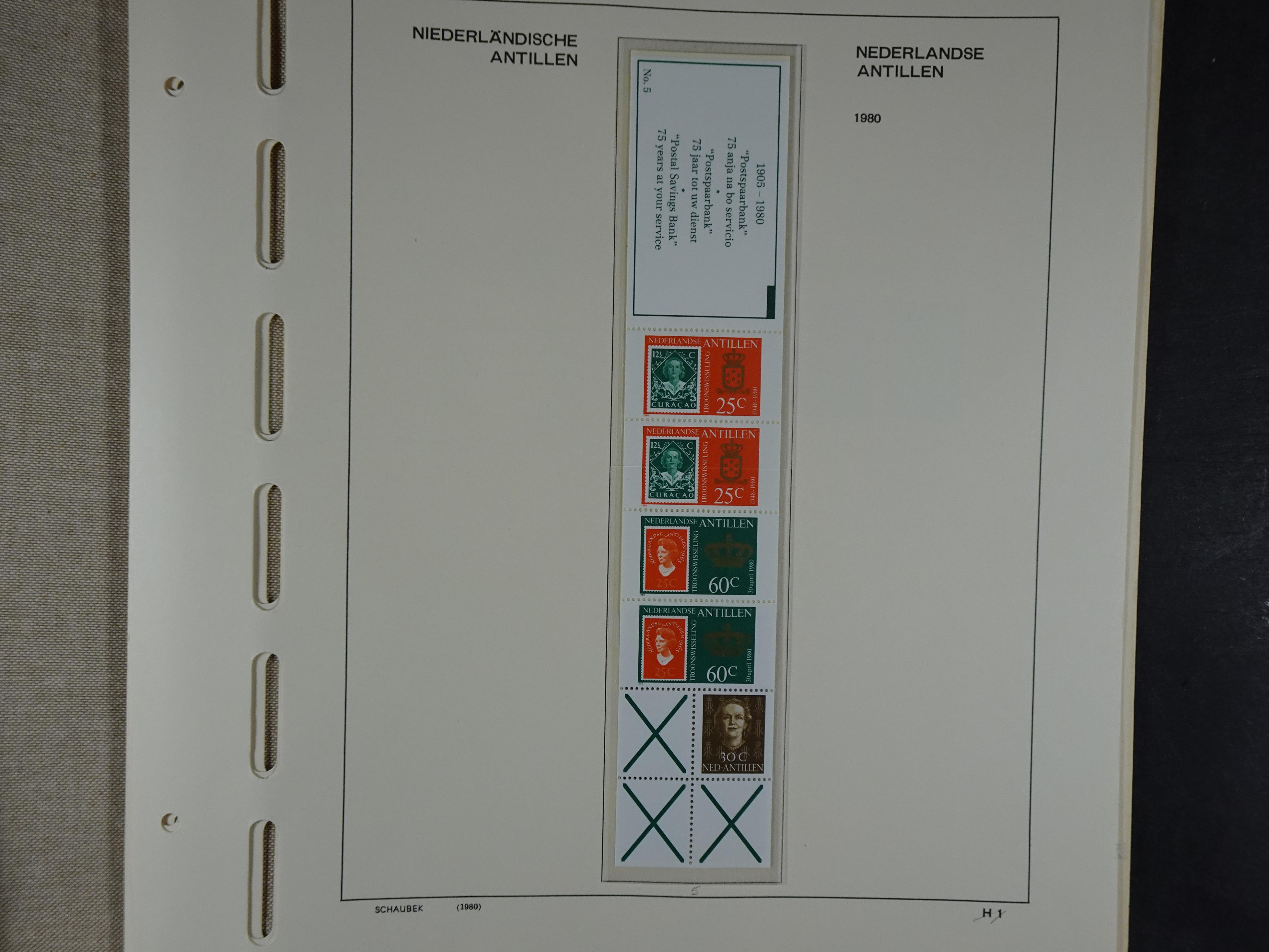 1949 - 2010 compleet postfris op ENFACE NA, deze heeft lichte plakker 222