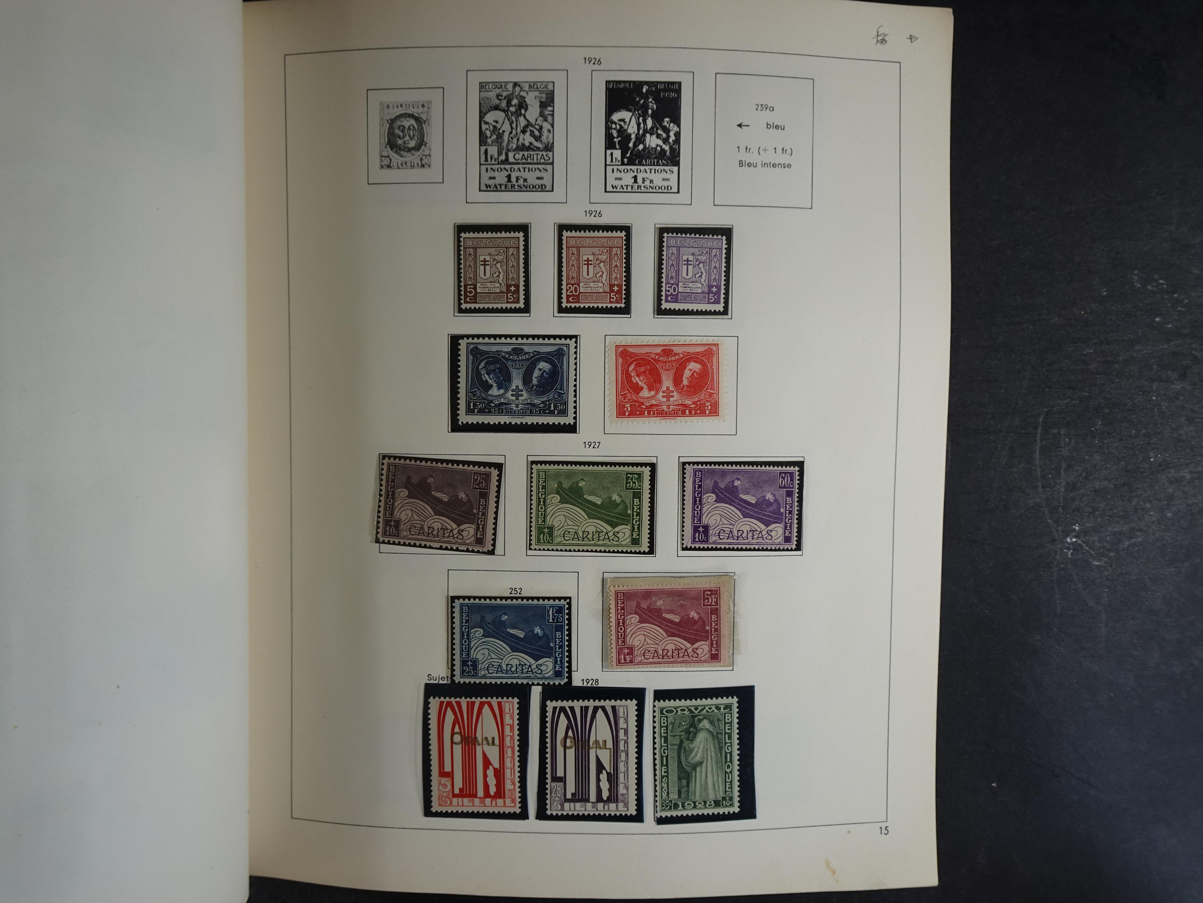 Top collectie veel vooroorlogs postfris aanwezig, enorme waarde. 15