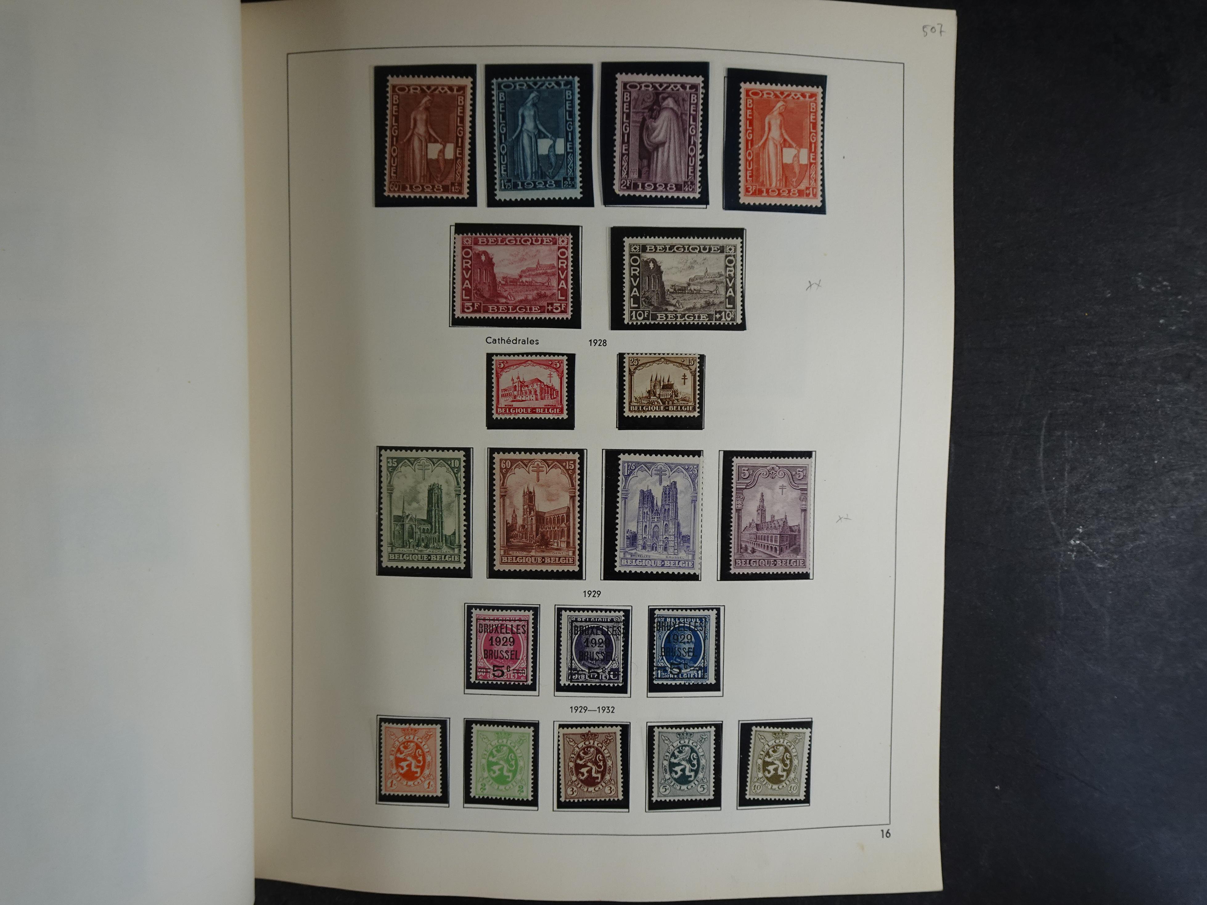 Top collectie veel vooroorlogs postfris aanwezig, enorme waarde. 16