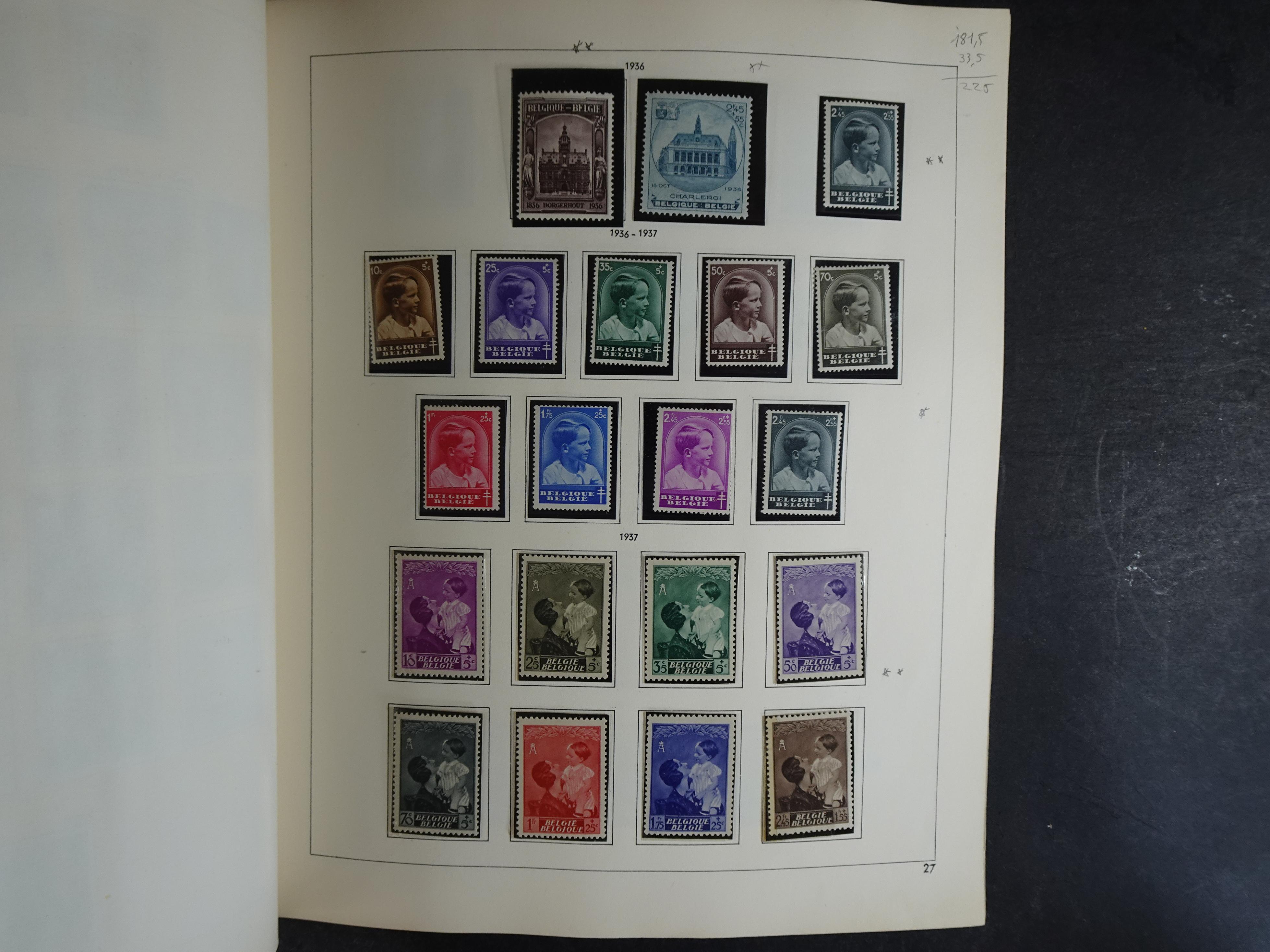 Top collectie veel vooroorlogs postfris aanwezig, enorme waarde. 25