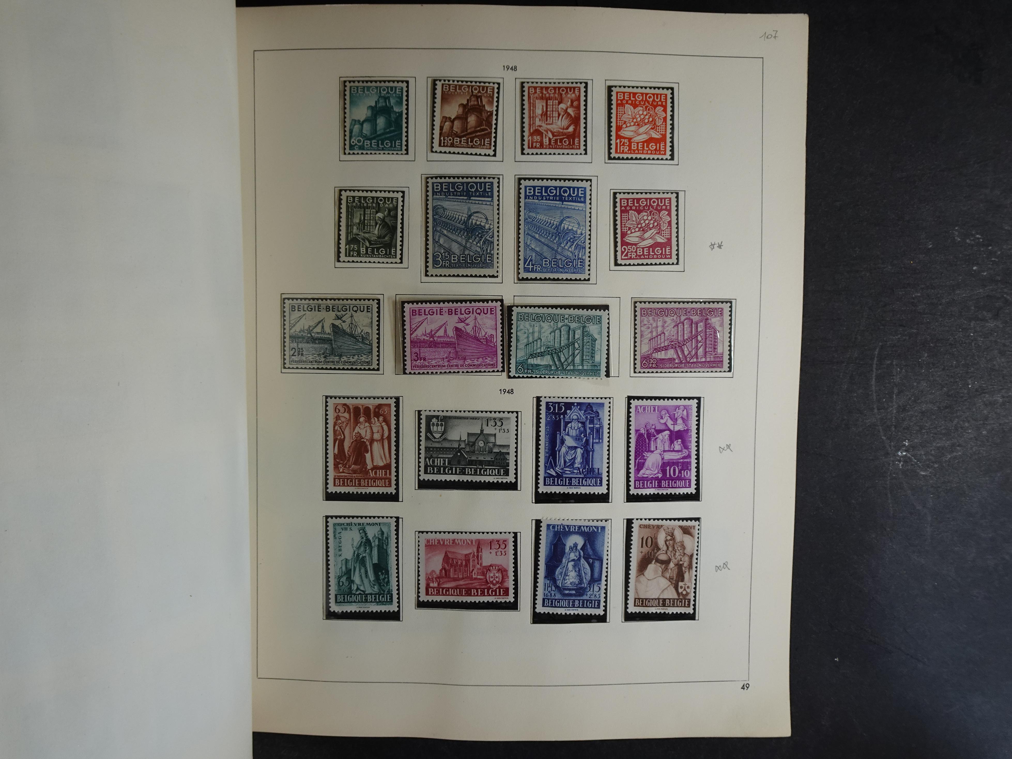 Top collectie veel vooroorlogs postfris aanwezig, enorme waarde. 47