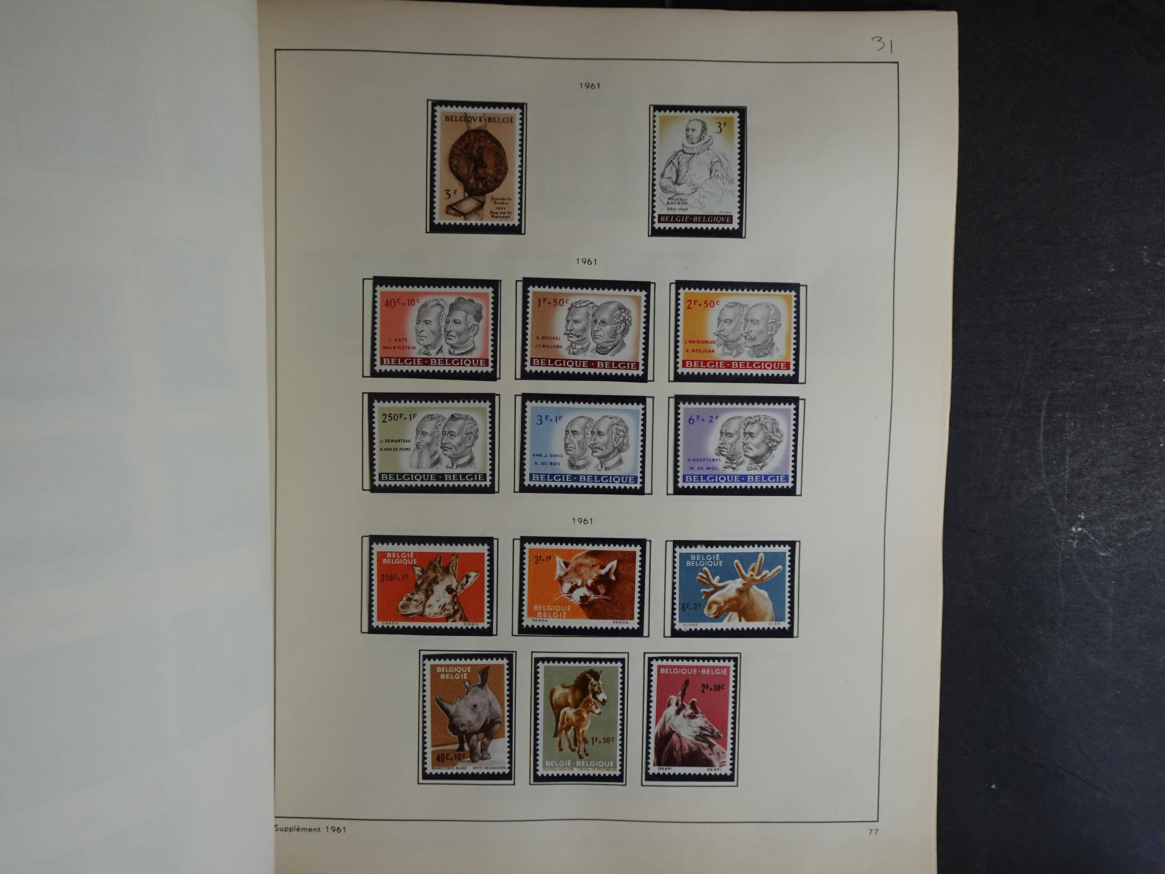 Top collectie veel vooroorlogs postfris aanwezig, enorme waarde. 73