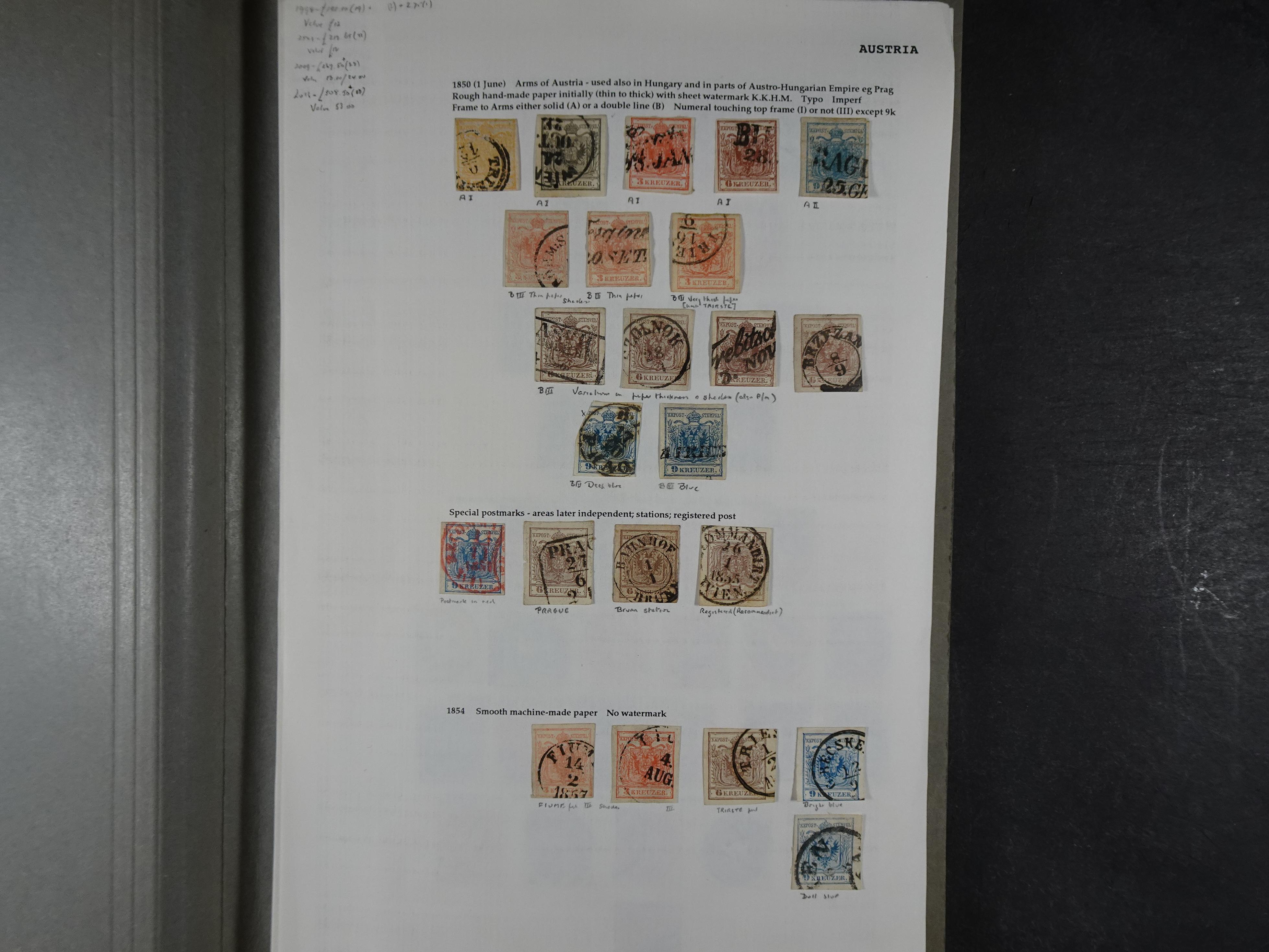 Goed complete verzameling 1850 - 1960 deels gestempeld met betere stempels.
deels 1e plakker, deels postfris. Zeer compleet.
+2 stockkaarten. 2