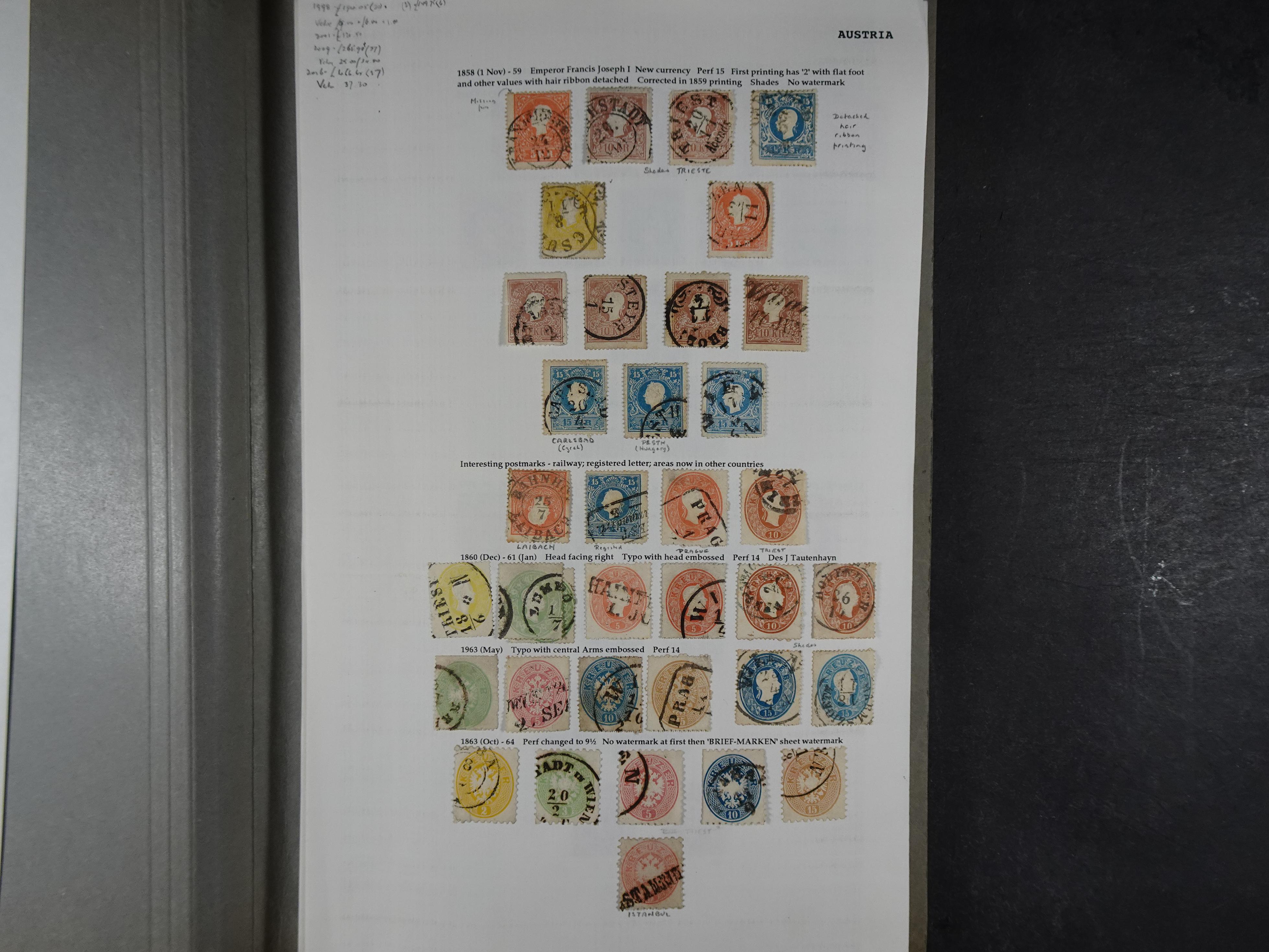 Goed complete verzameling 1850 - 1960 deels gestempeld met betere stempels.
deels 1e plakker, deels postfris. Zeer compleet.
+2 stockkaarten. 3