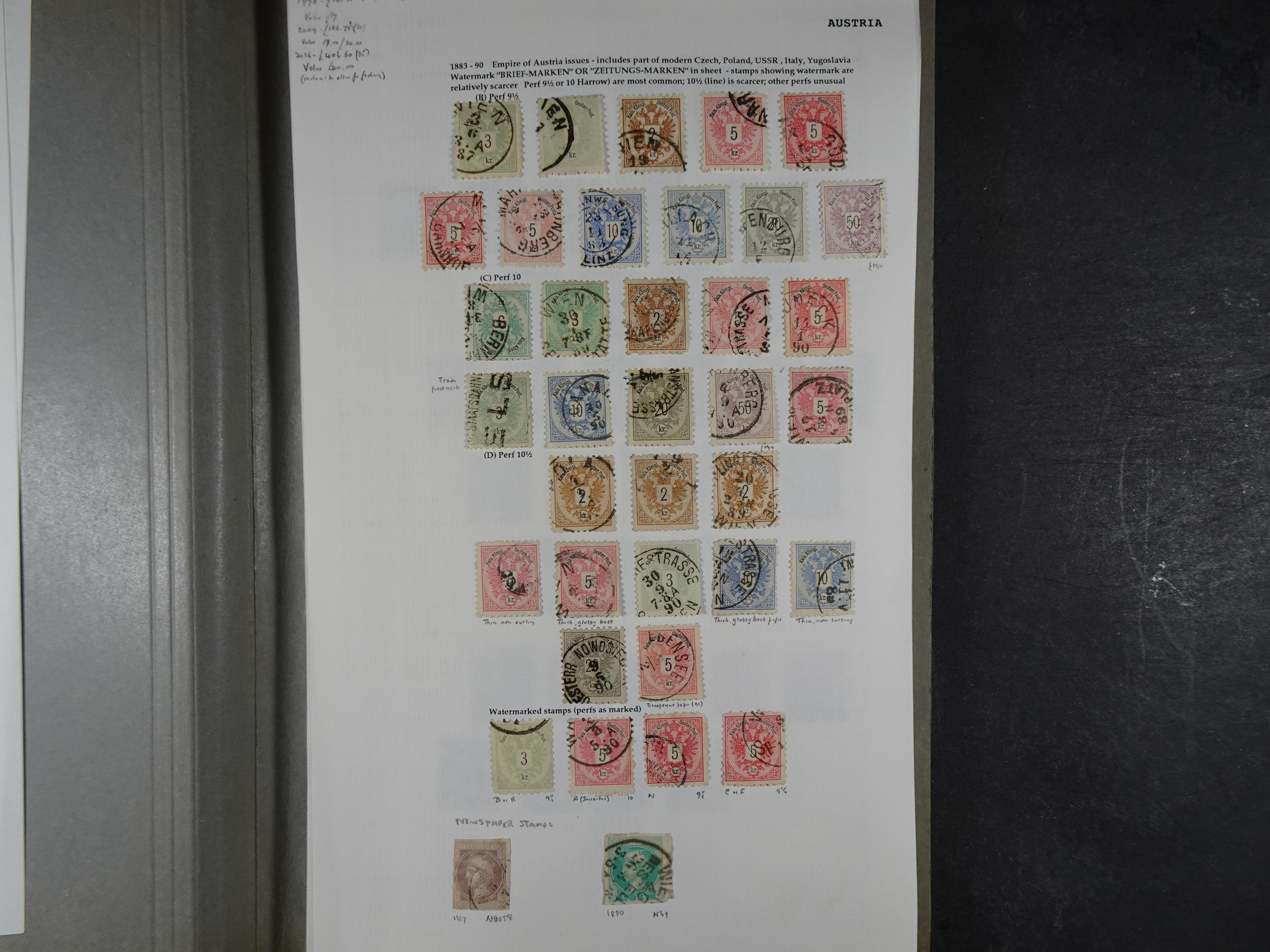 Goed complete verzameling 1850 - 1960 deels gestempeld met betere stempels.
deels 1e plakker, deels postfris. Zeer compleet.
+2 stockkaarten. 5