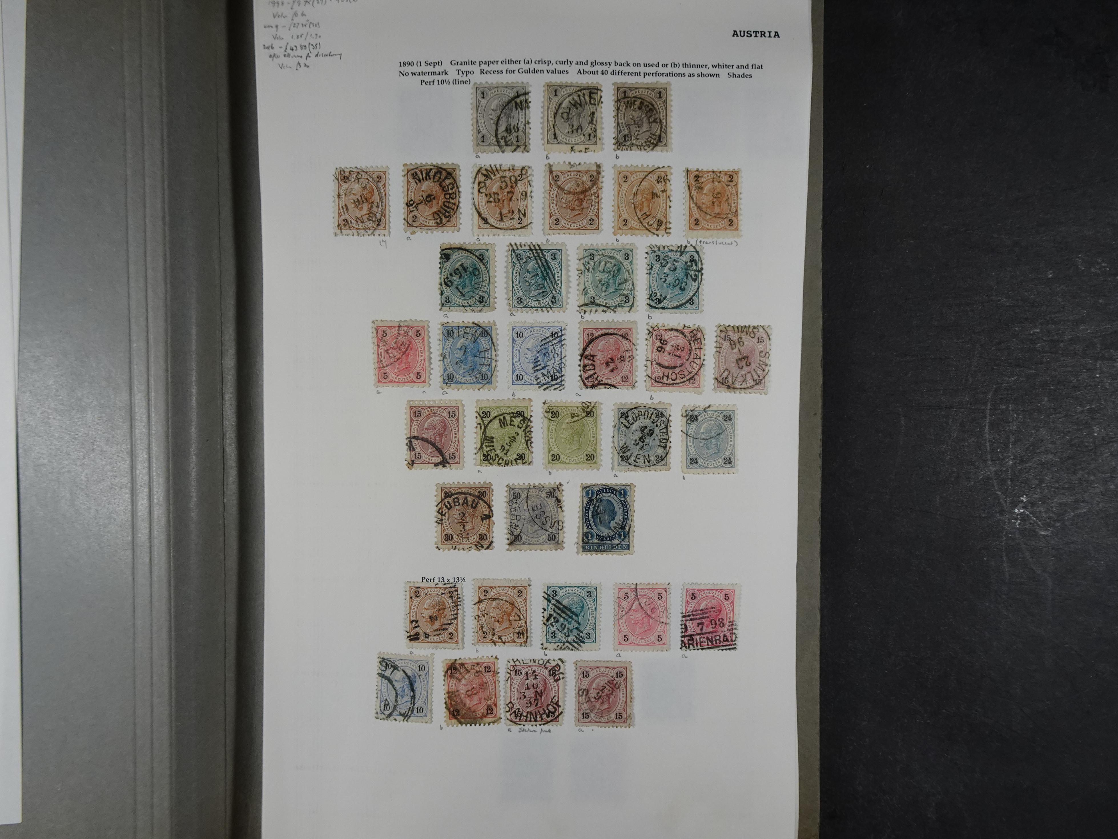 Goed complete verzameling 1850 - 1960 deels gestempeld met betere stempels.
deels 1e plakker, deels postfris. Zeer compleet.
+2 stockkaarten. 6