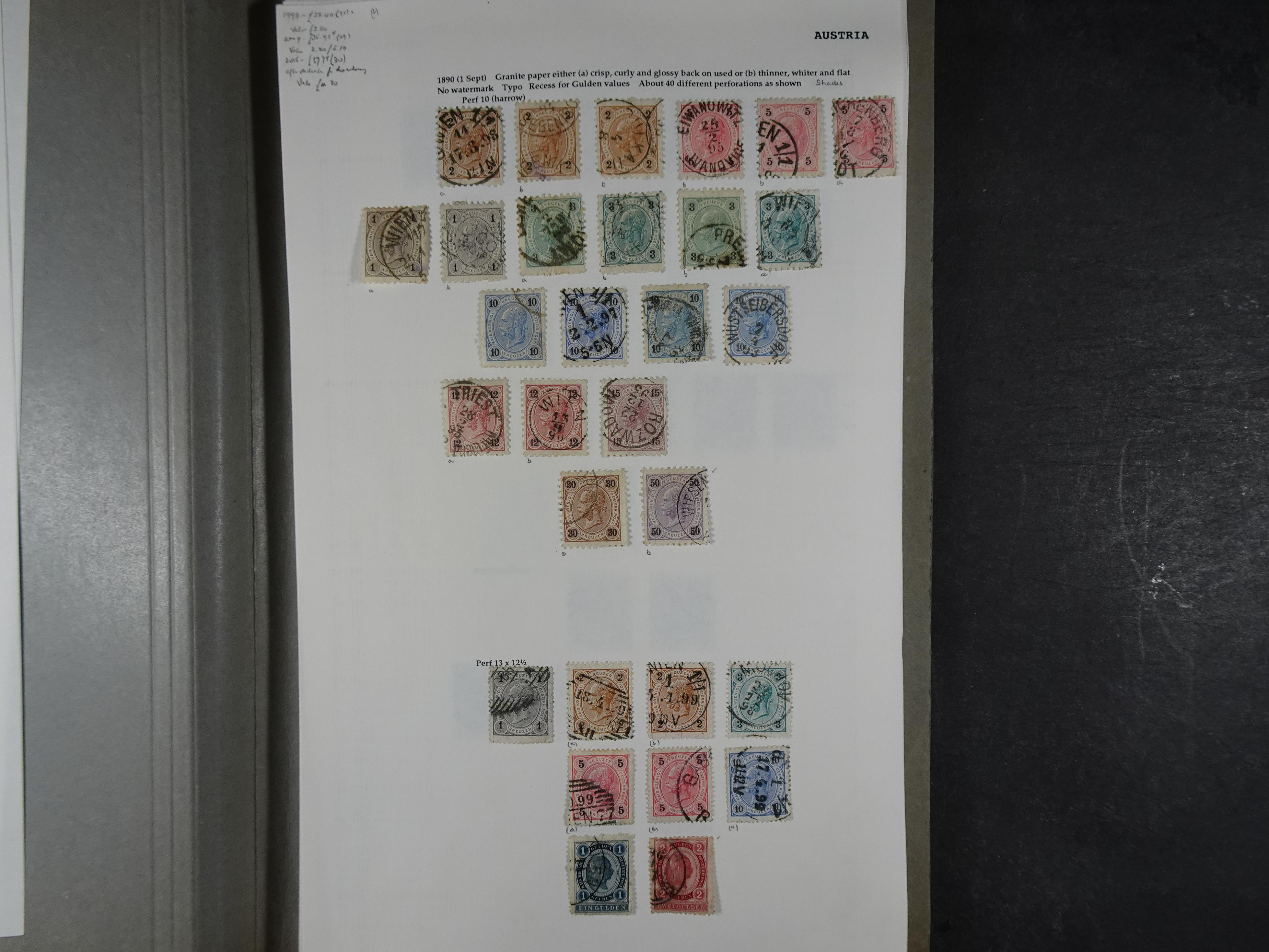 Goed complete verzameling 1850 - 1960 deels gestempeld met betere stempels.
deels 1e plakker, deels postfris. Zeer compleet.
+2 stockkaarten. 7