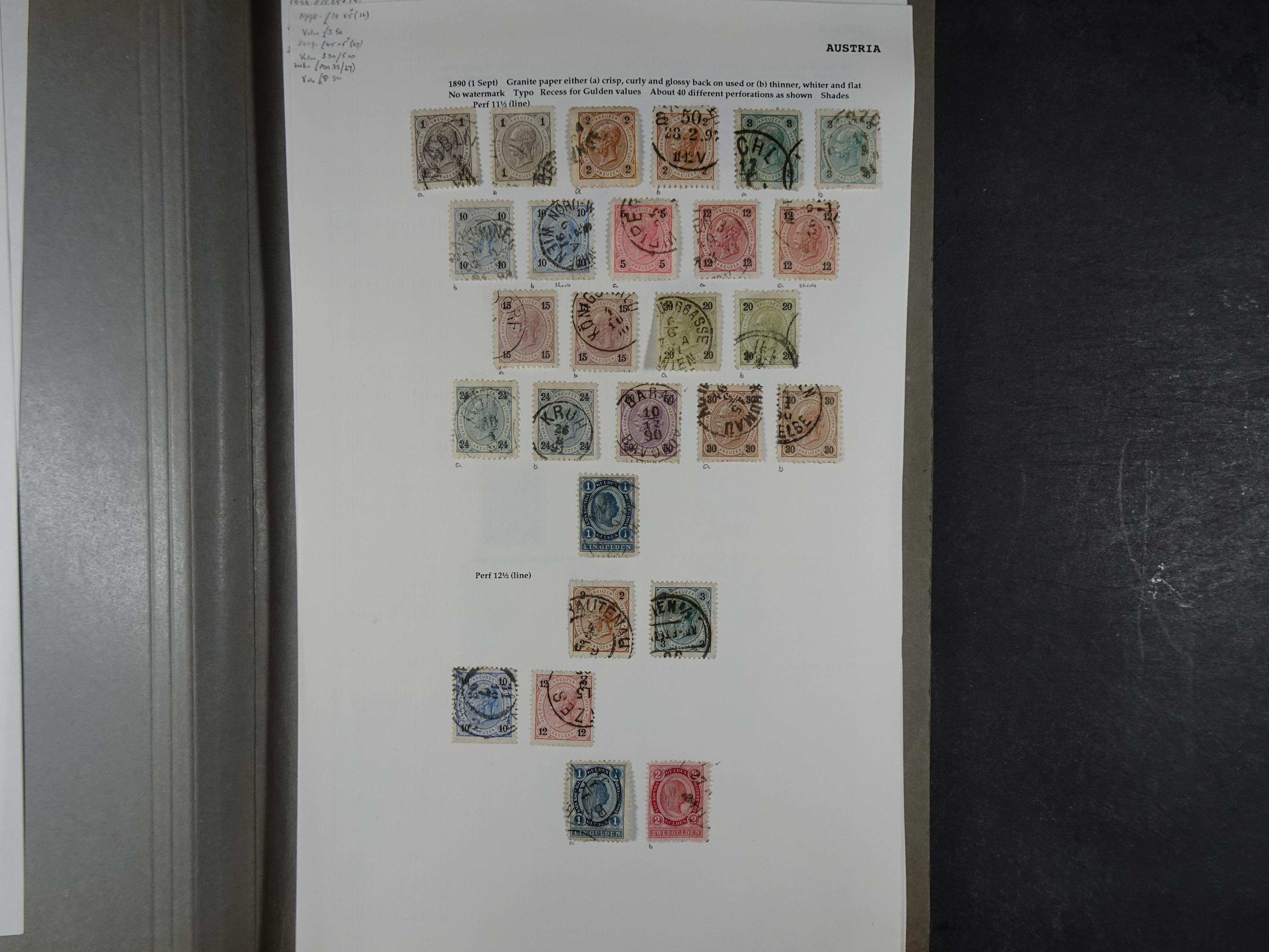 Goed complete verzameling 1850 - 1960 deels gestempeld met betere stempels.
deels 1e plakker, deels postfris. Zeer compleet.
+2 stockkaarten. 8