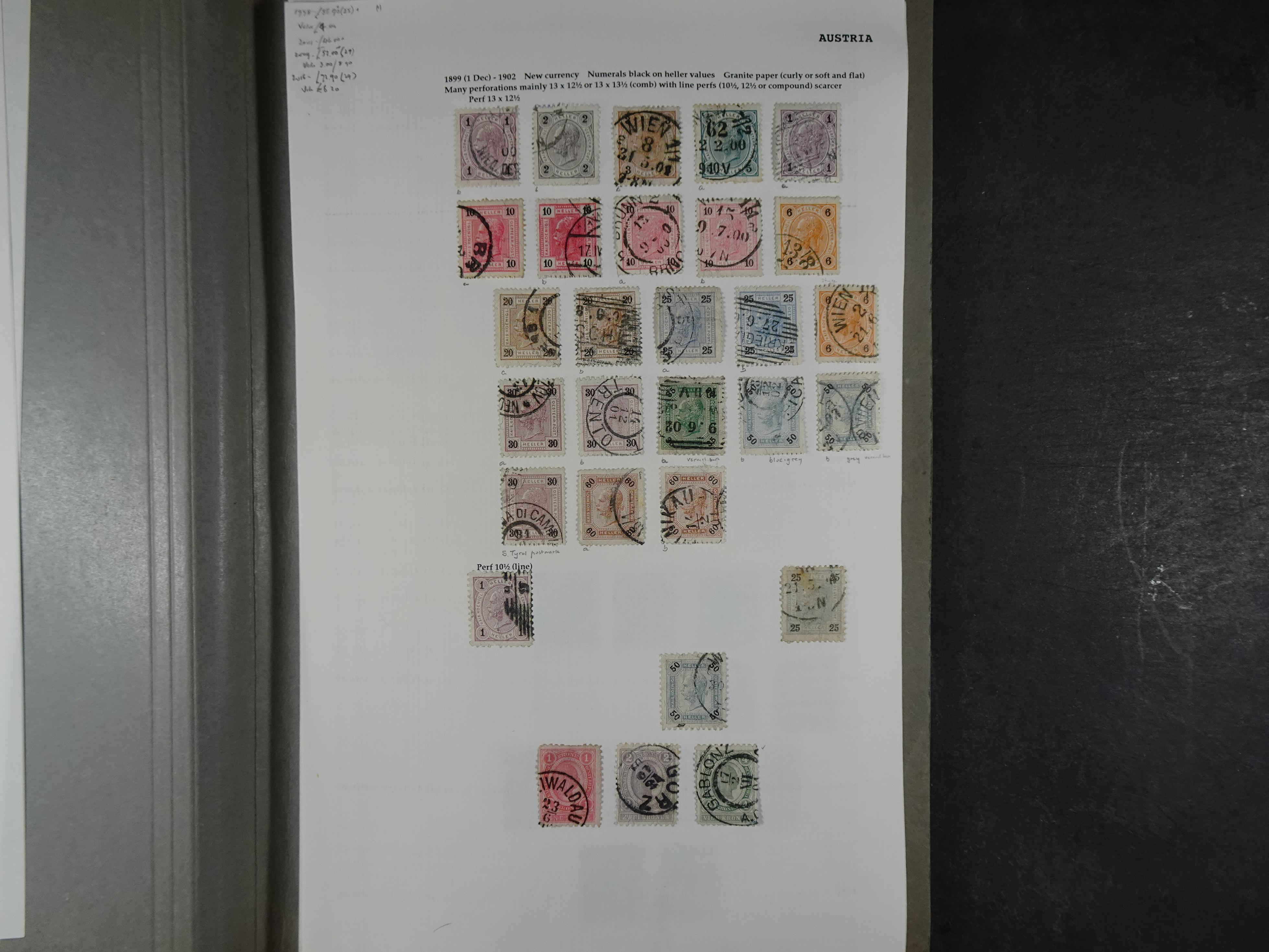 Goed complete verzameling 1850 - 1960 deels gestempeld met betere stempels.
deels 1e plakker, deels postfris. Zeer compleet.
+2 stockkaarten. 11