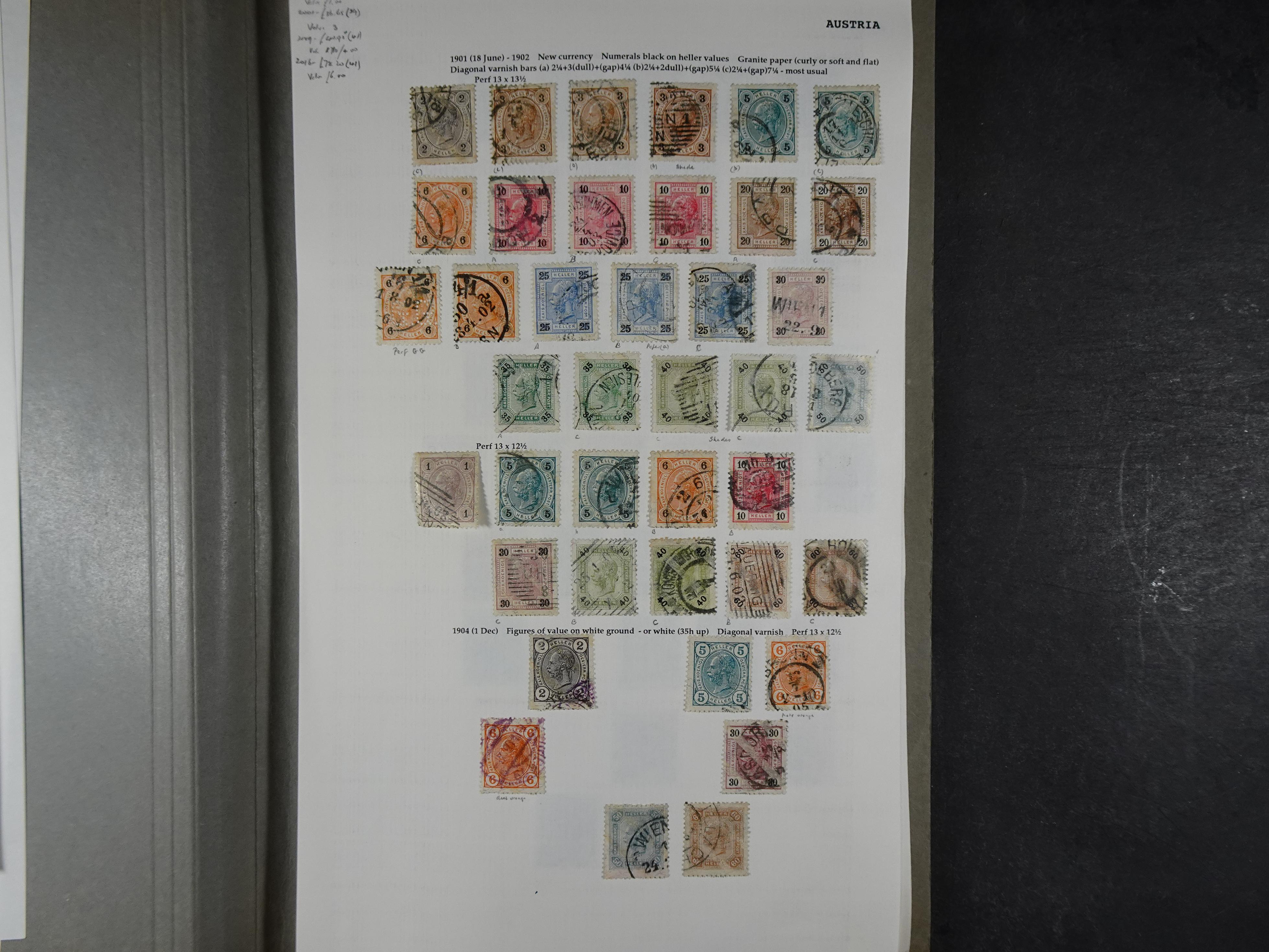 Goed complete verzameling 1850 - 1960 deels gestempeld met betere stempels.
deels 1e plakker, deels postfris. Zeer compleet.
+2 stockkaarten. 13